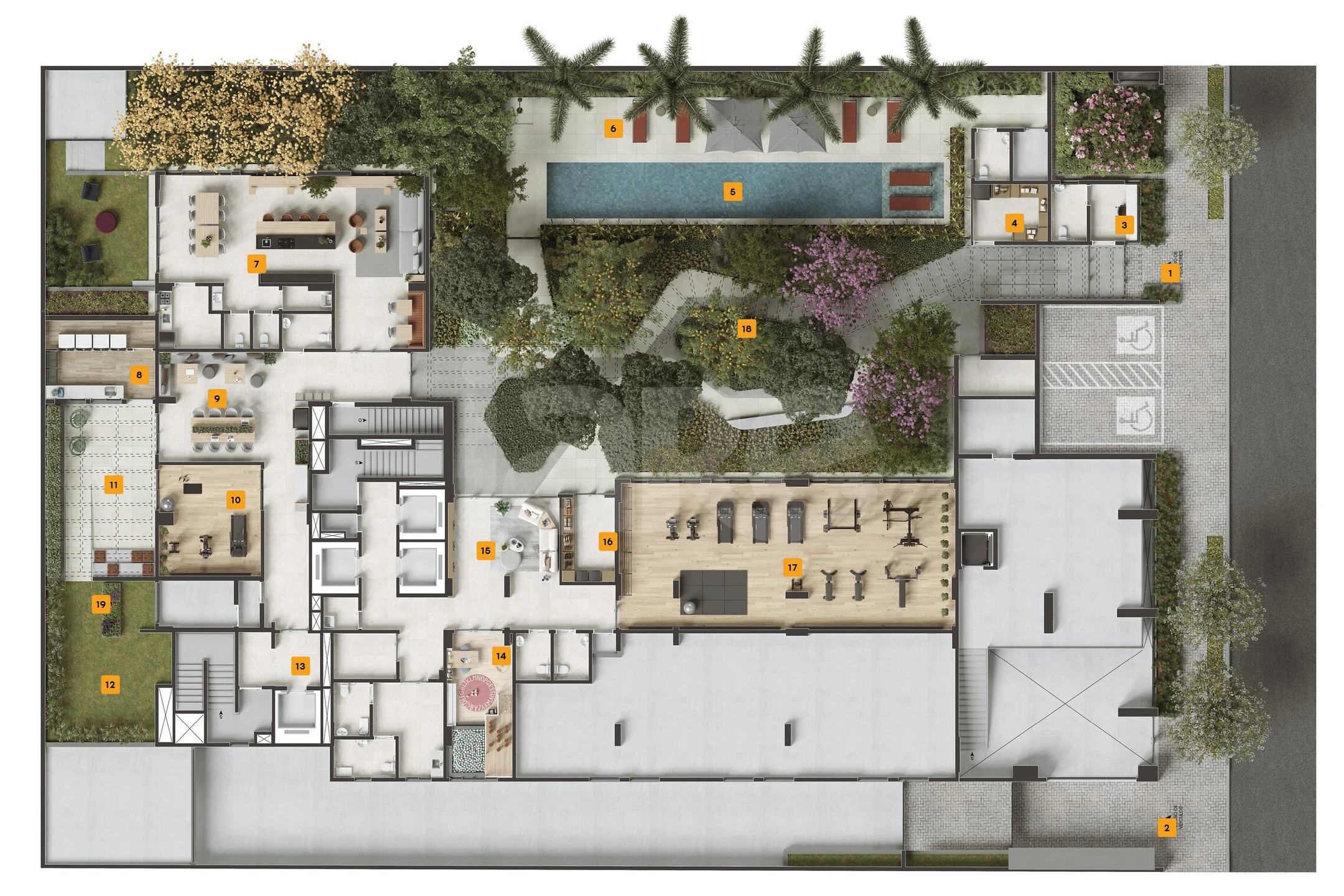 Planta — Pavimento térreo