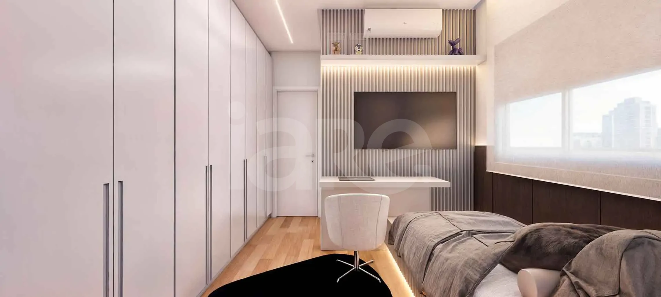 Skyline - Apartamento com 130,81 m², em Brooklin Novo — foto 4