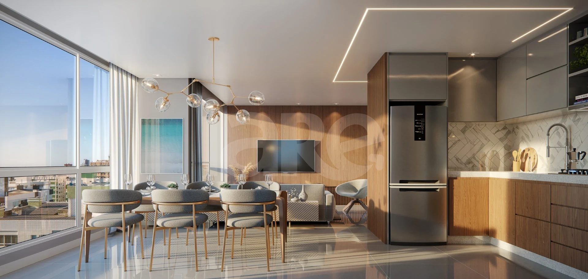 Chapter 28 - Apartamento com 101,94 m², em Centro — foto 2