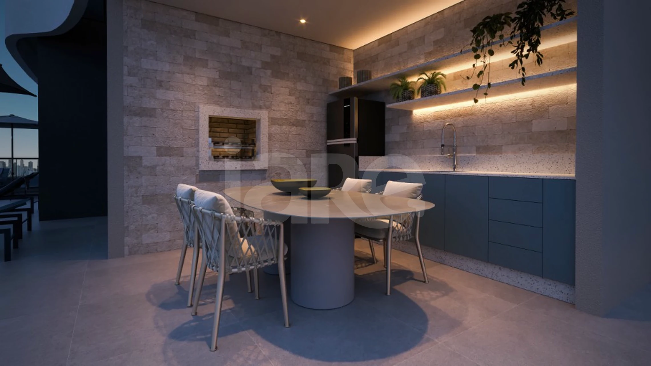 Mistral Residence - Studio com 31,9 m², em Balneário Perequê — foto 10