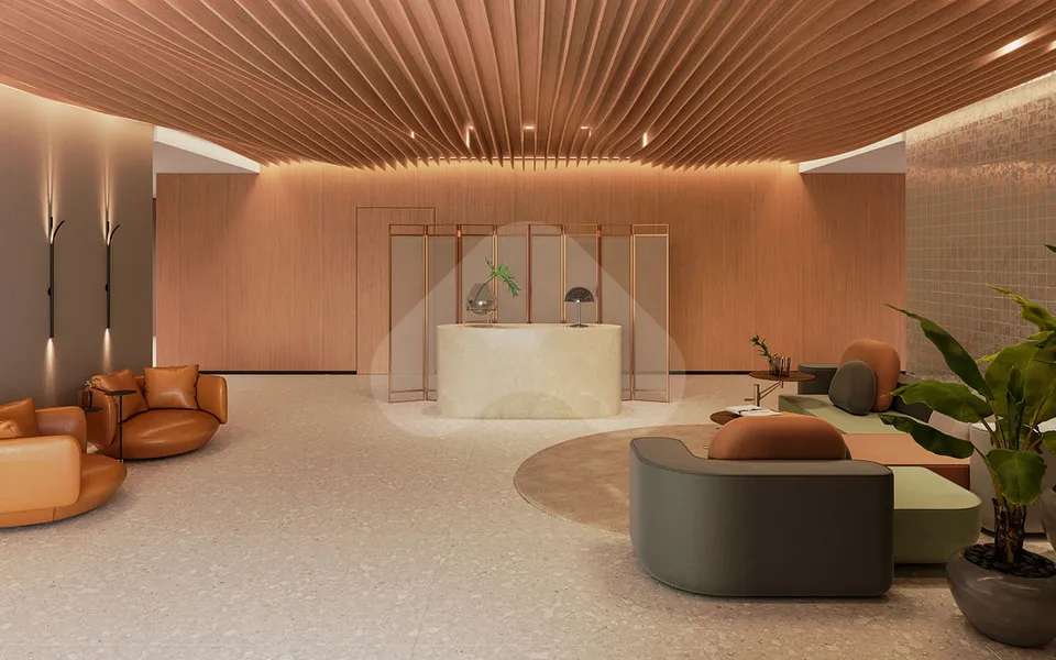 Azure Compact Life - Apartamento com 81,67 m², em Setor Marista — foto 4