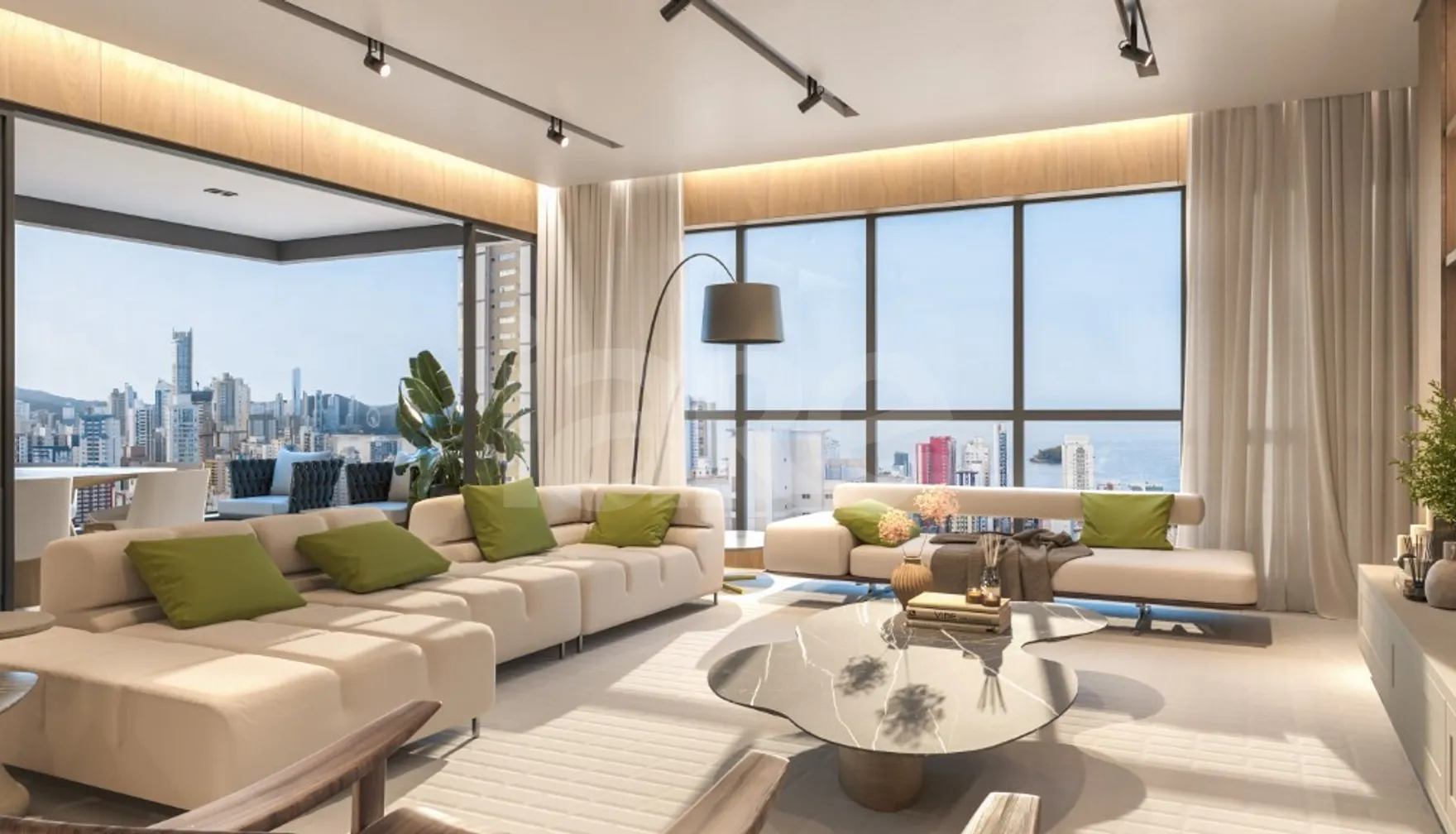 Newport Beach - Apartamento com 251,48 m², em Centro — foto 2