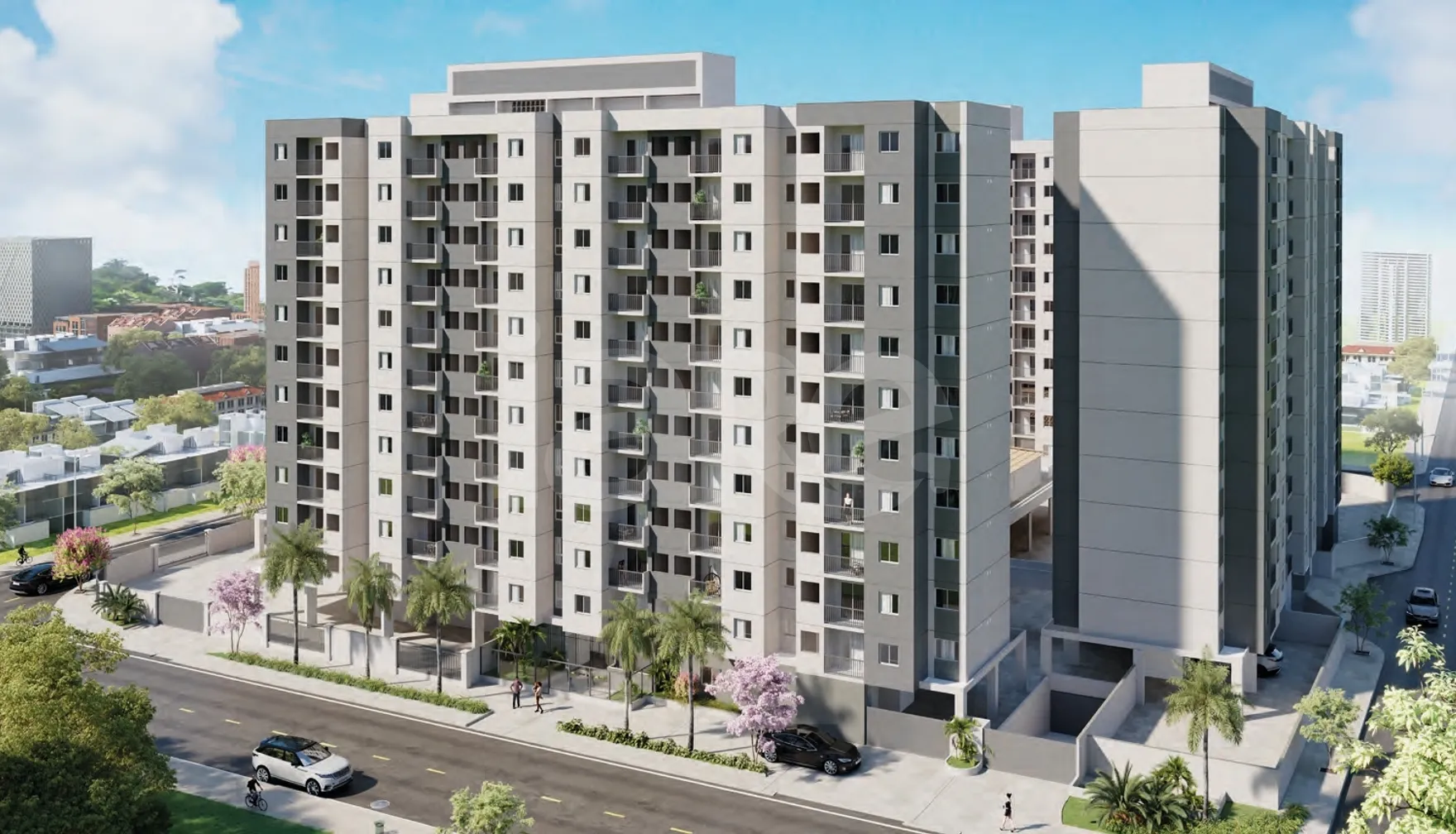 Quattro Residencial Clube - Apartamento com 51,93 m², em Planalto de Carapina — foto 1