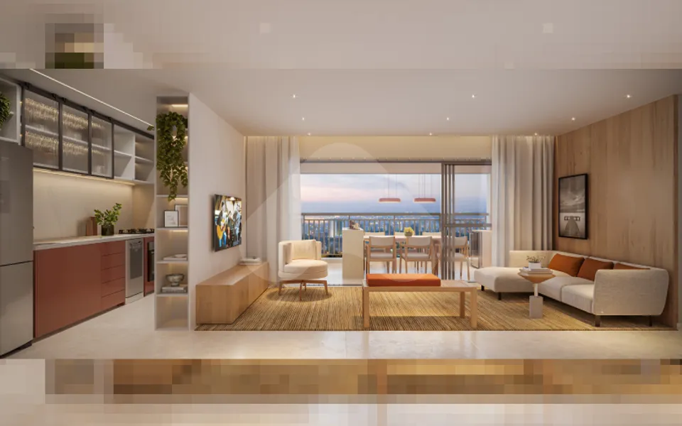 Paseo Santa Cruz - Apartamento com 67,19 m², em Vila Mariana — foto 2