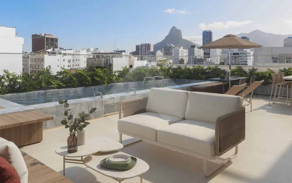 Be in Rio Barão da Torre - Studio com 34,79 m², em Ipanema — foto 9
