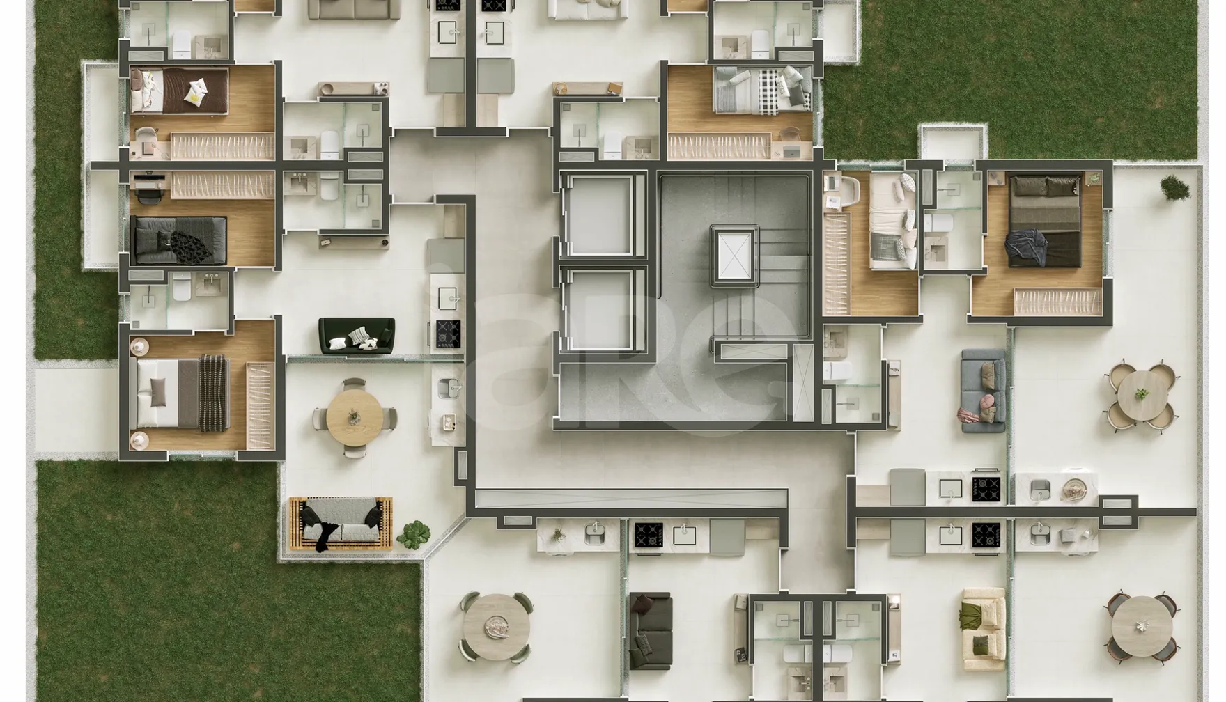 Planta — Pavimento 1 2