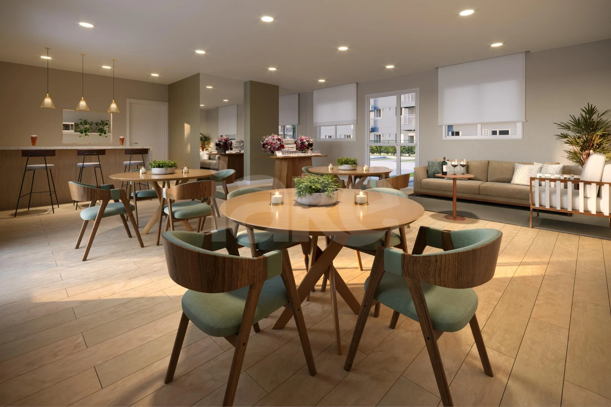 Nova Norte Ginga - Garden com 62,63 m², em Irajá — foto 4
