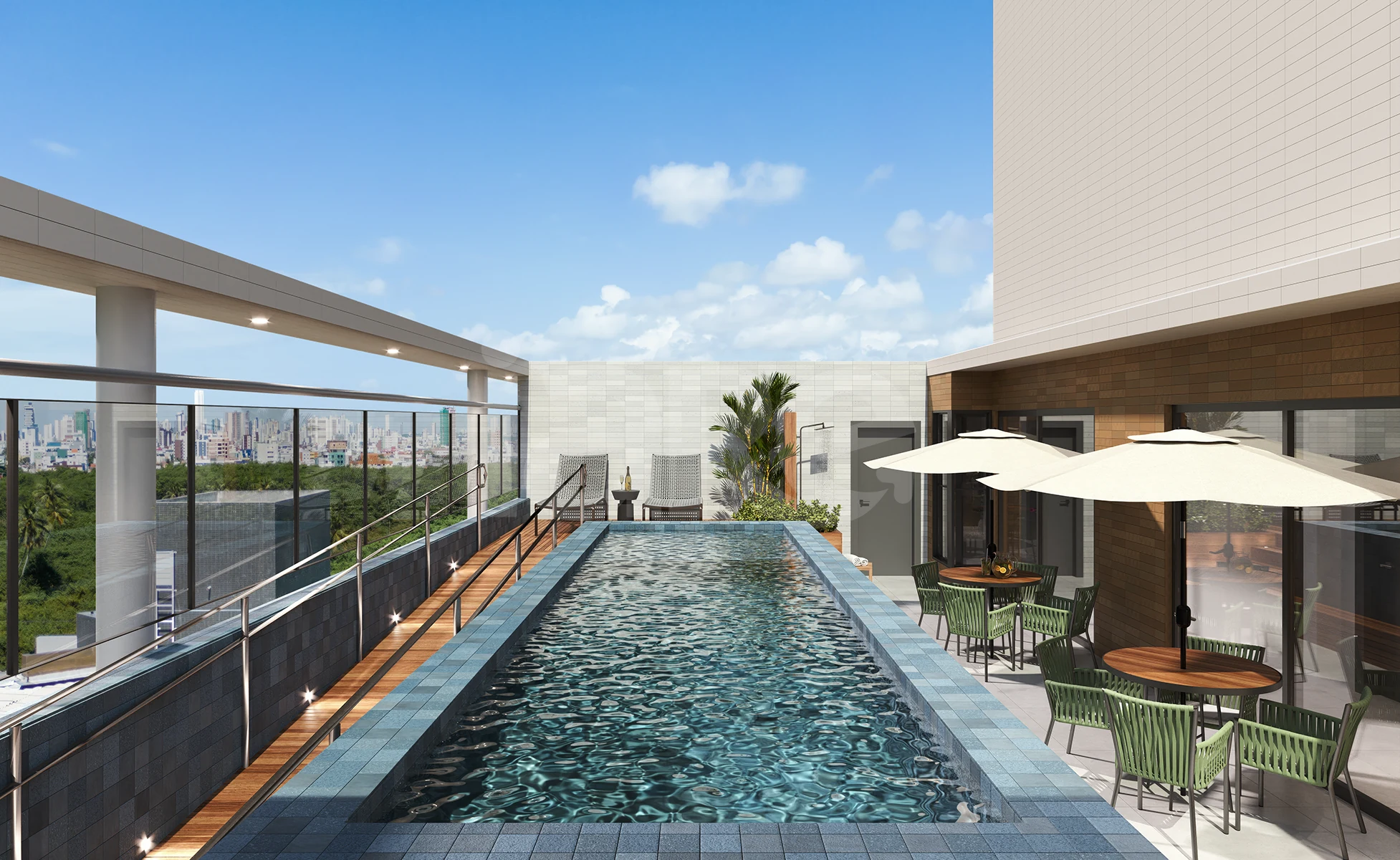 Venice Beach House - Studio com 23,02 m², em Intermares — foto 3