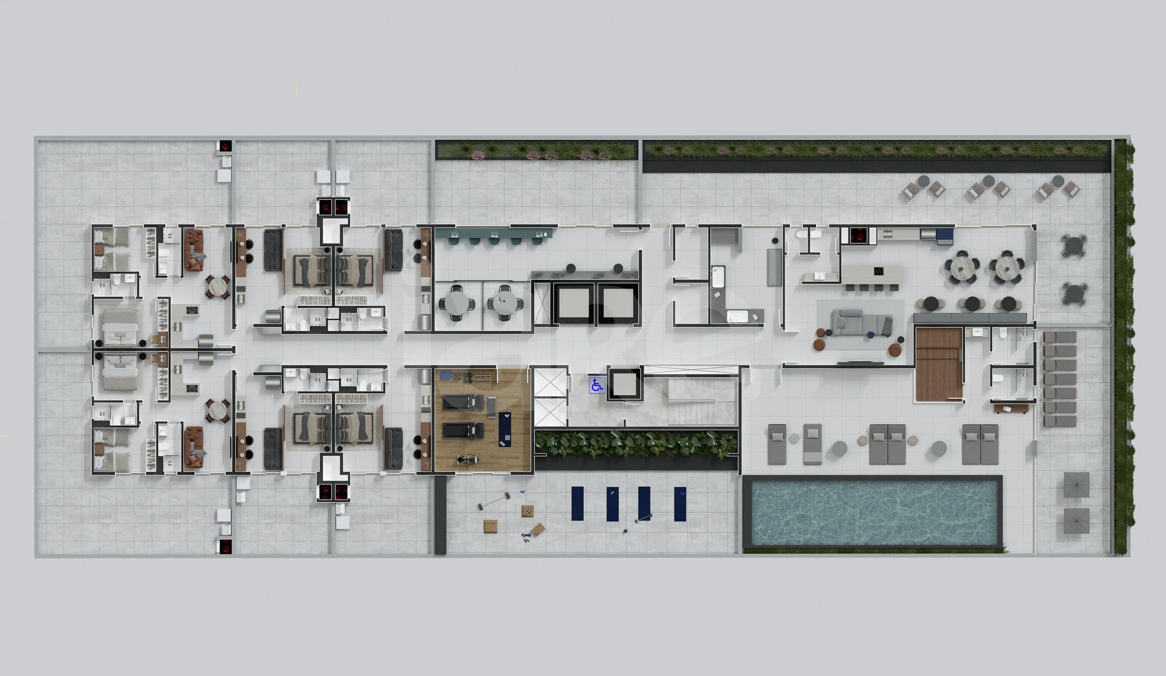 Planta — Pavimento 4
