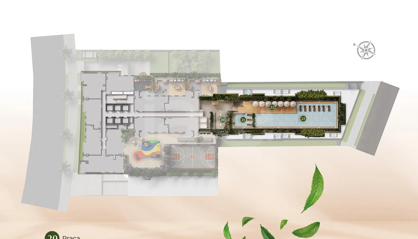 Planta — implantação 4
