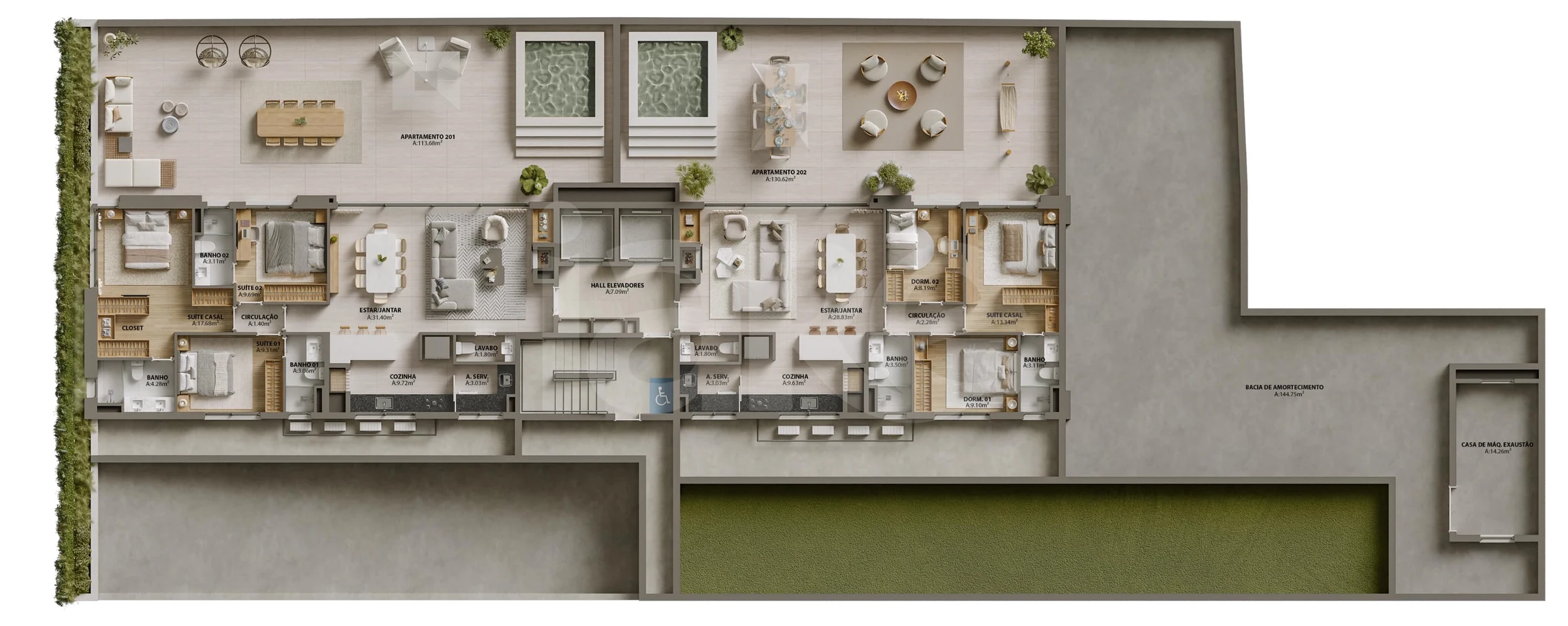 Planta — Pavimento 02