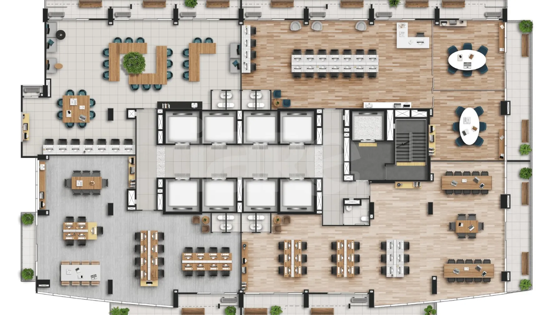 Planta — Pavimento 16