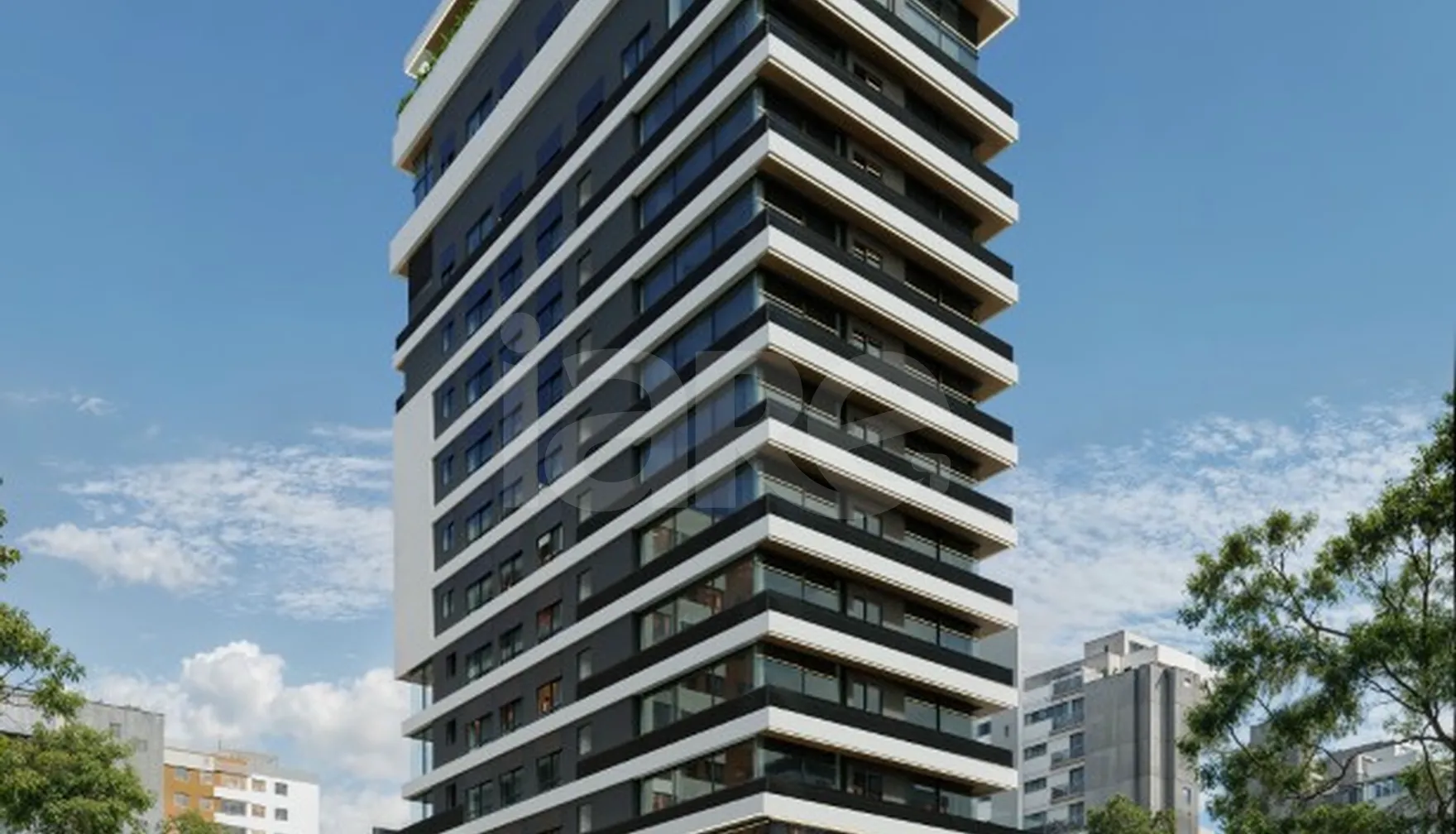 Jardins - Apartamento com 99,32 m², em Centro — foto 2