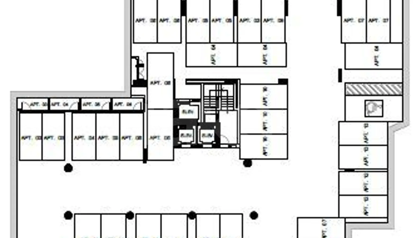 Planta — Pavimento subsolo 2
