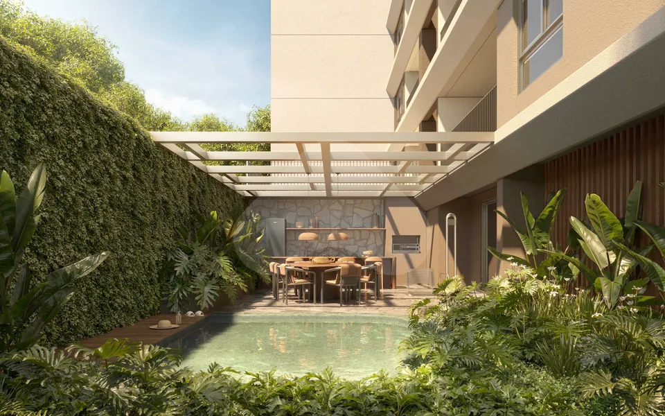 Gavia Moema - Apartamento com 124,11 m², em Moema — foto 3