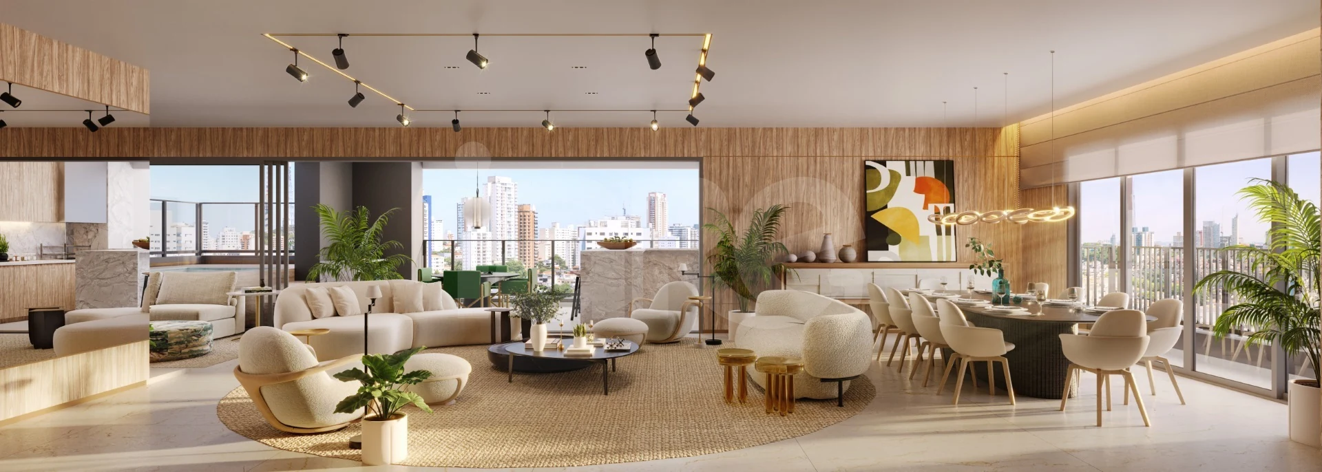 City House - Apartamento com 262,41 m², em Setor Marista — foto 4