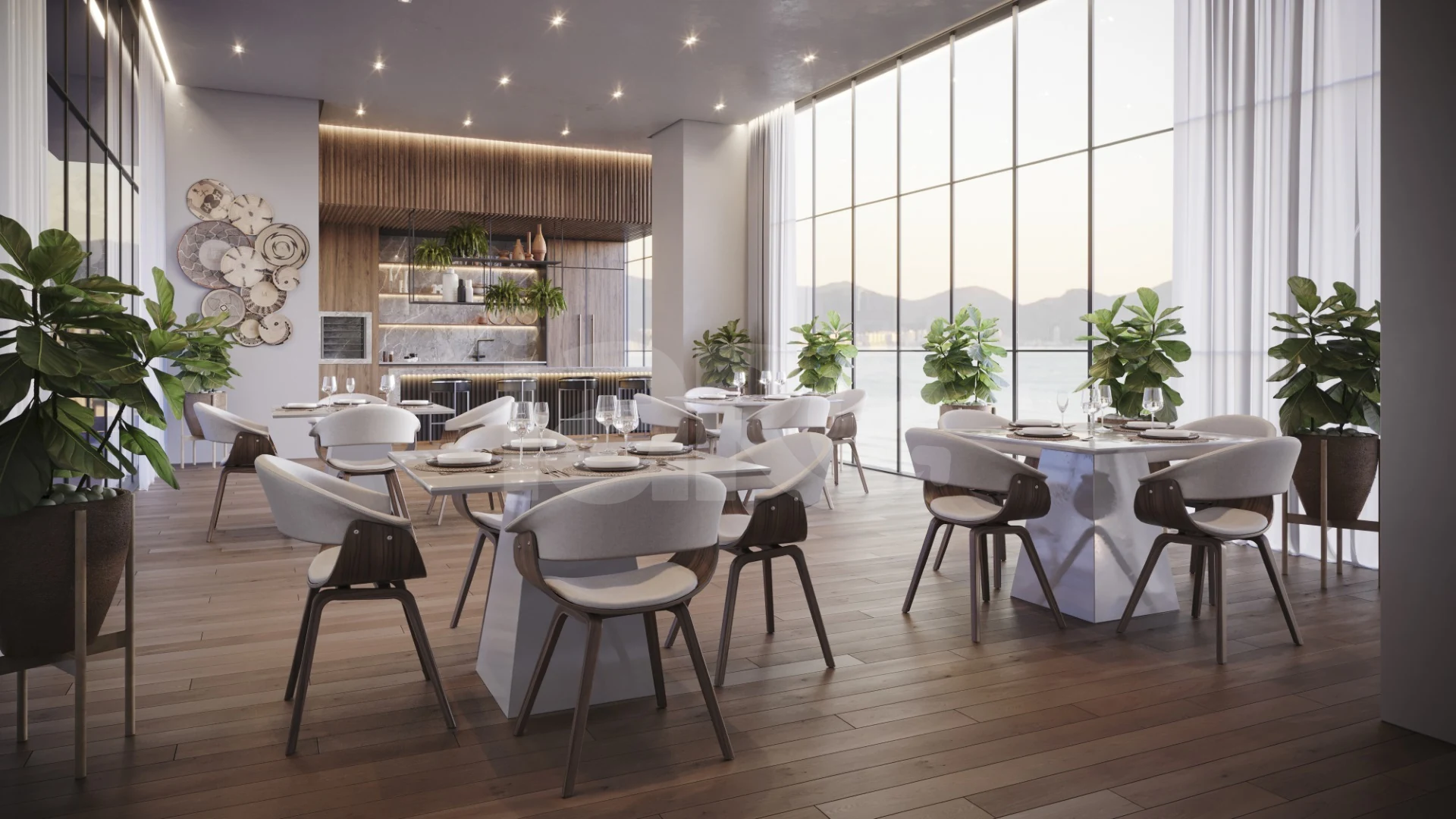 Atlantia Ocean View Home Boutique - Apartamento com 59,49 m², em Perequê — foto 8