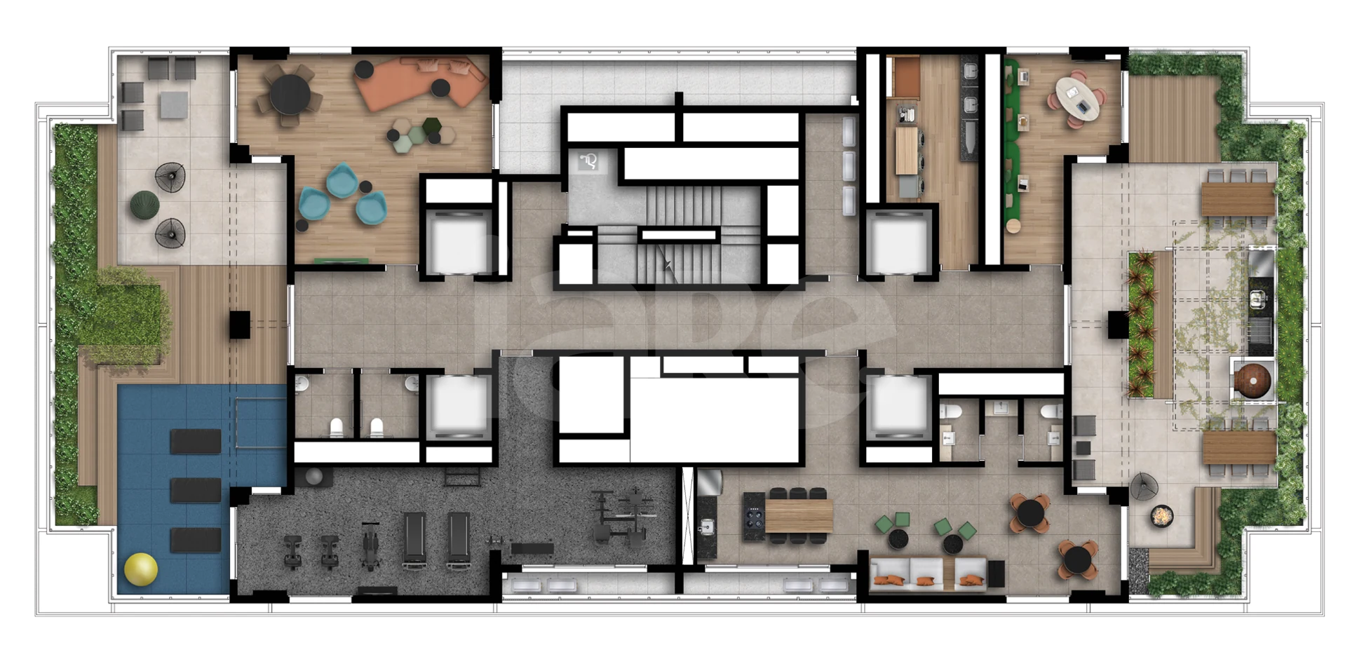 Planta — Pavimento 5