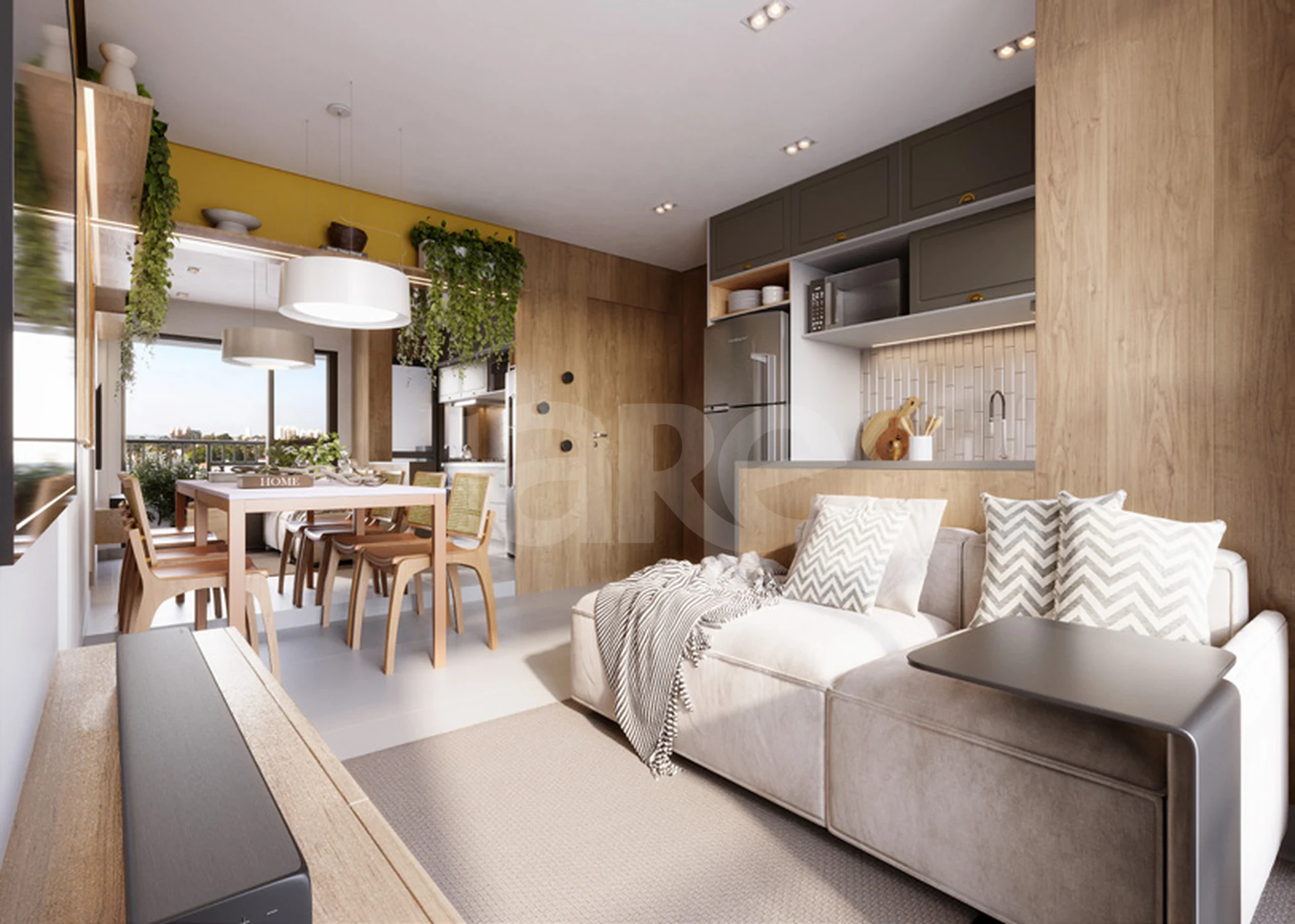 Play Condomínio Clube - Apartamento com 36,94 m², em Jardim Roberto — foto 3