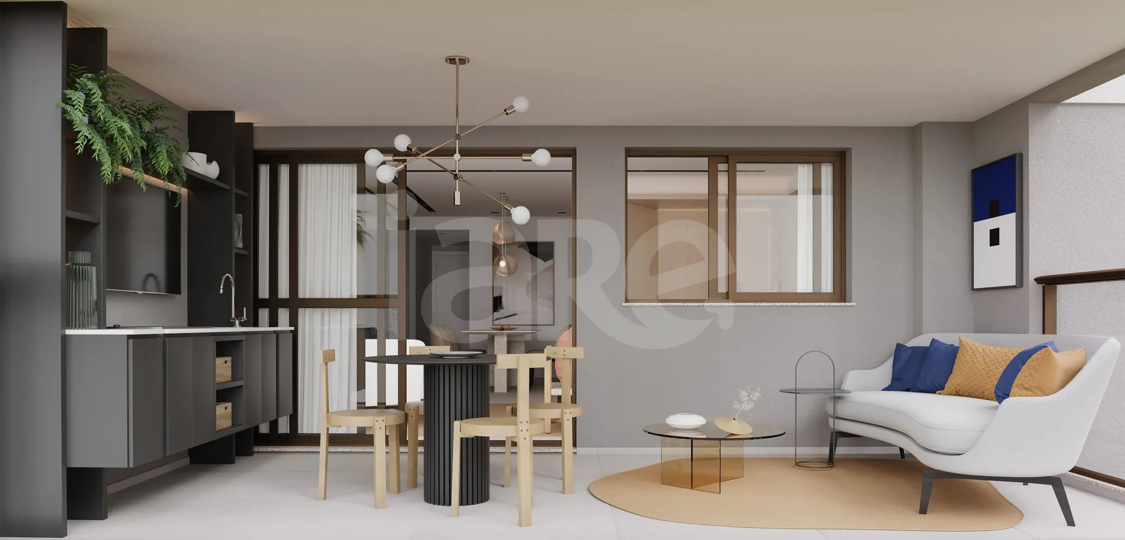 Atmosfera Condominium Park - Apartamento com 89,86 m², em Maracanã — foto 4