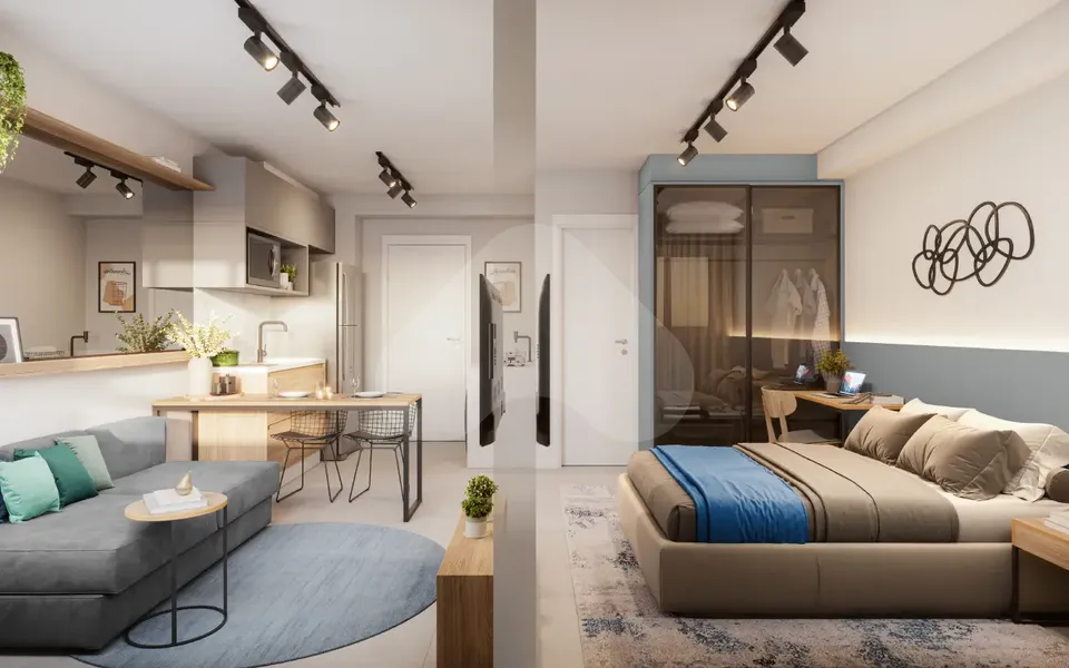 Pop Granja - Studio com 24,69 m², em Jardim Ana Estela — foto 4