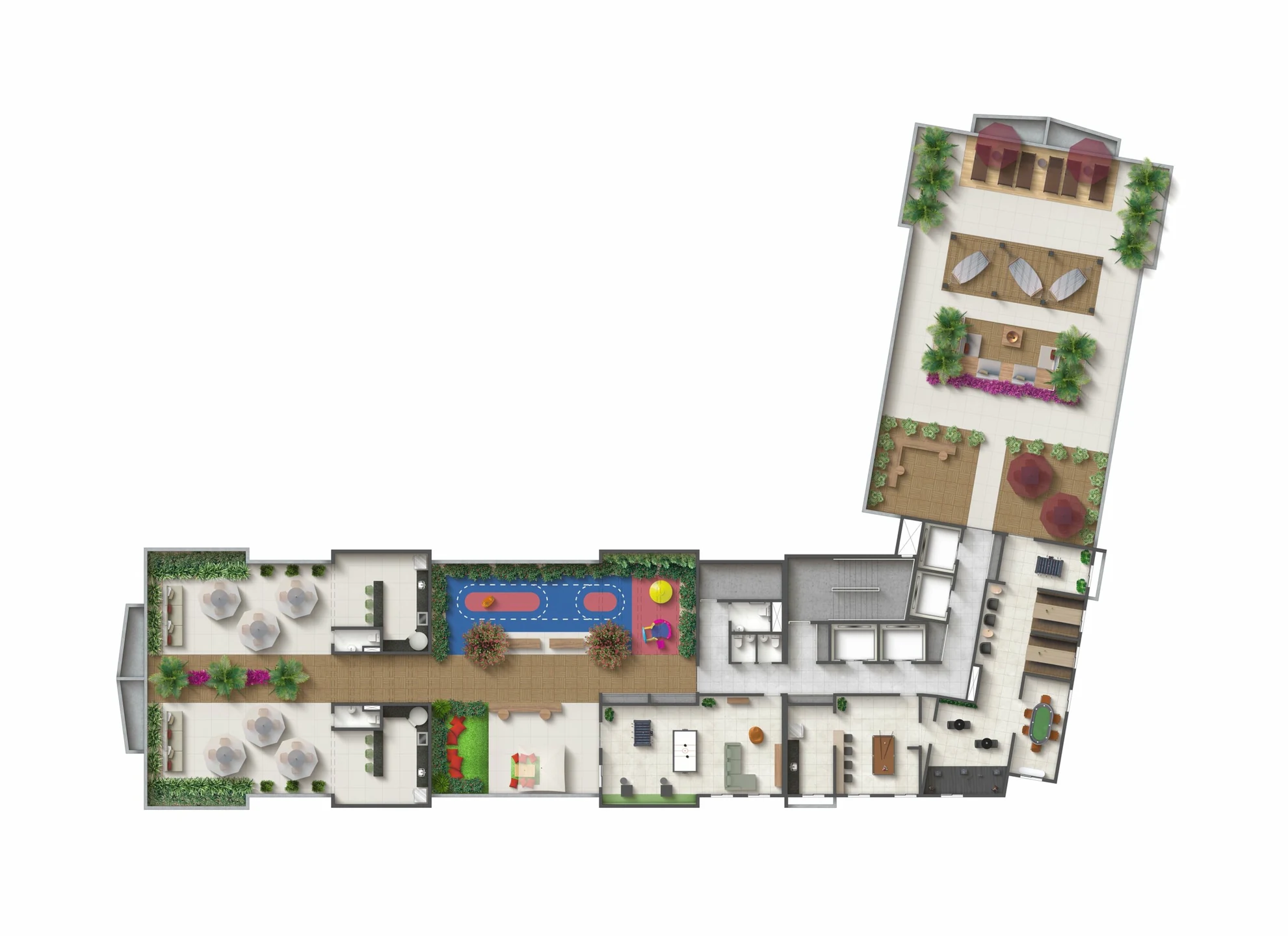 Planta — Pavimento 17