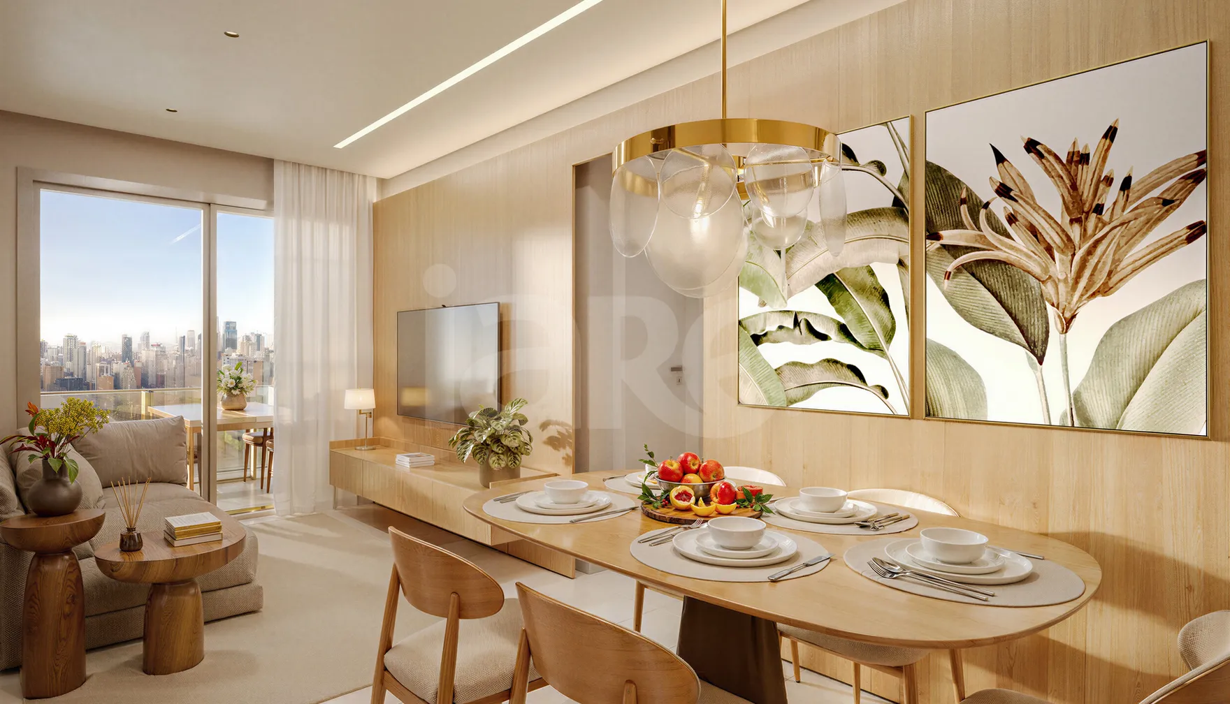 Royal Lancaster - Garden com 149,63 m², em Praia de Itaparica — foto 2