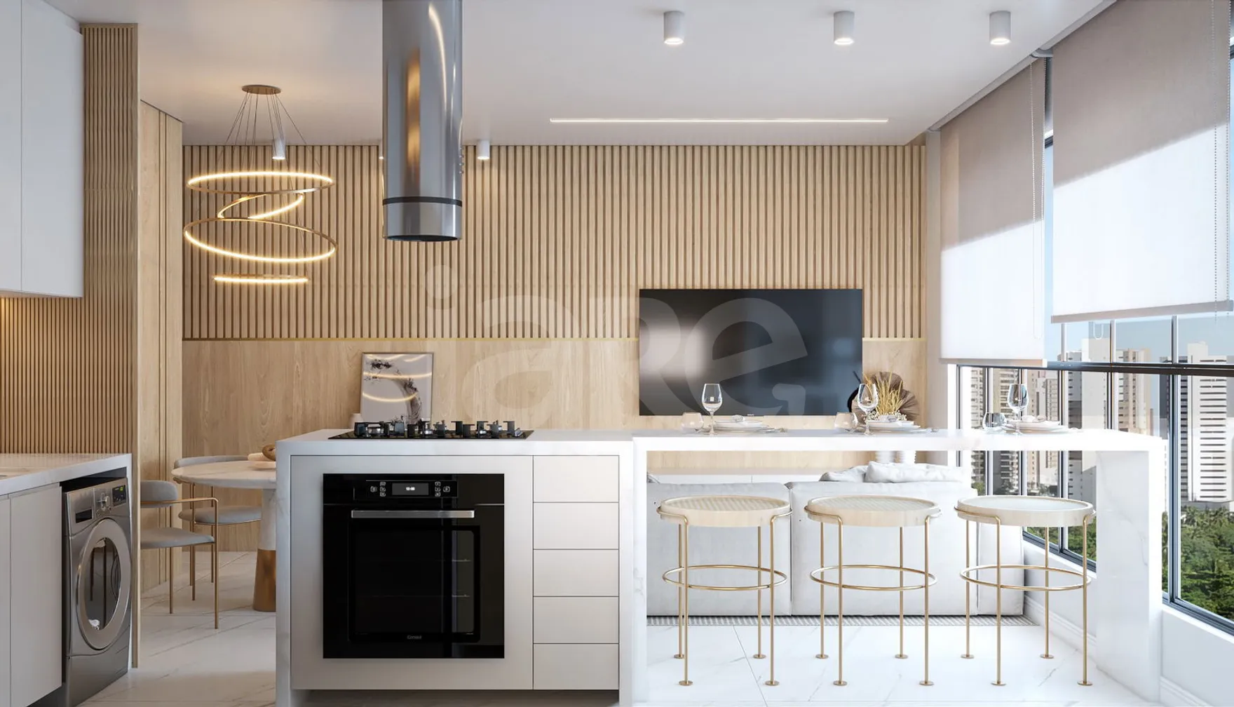 Valência - Apartamento com 82,55 m², em Perequê — foto 6