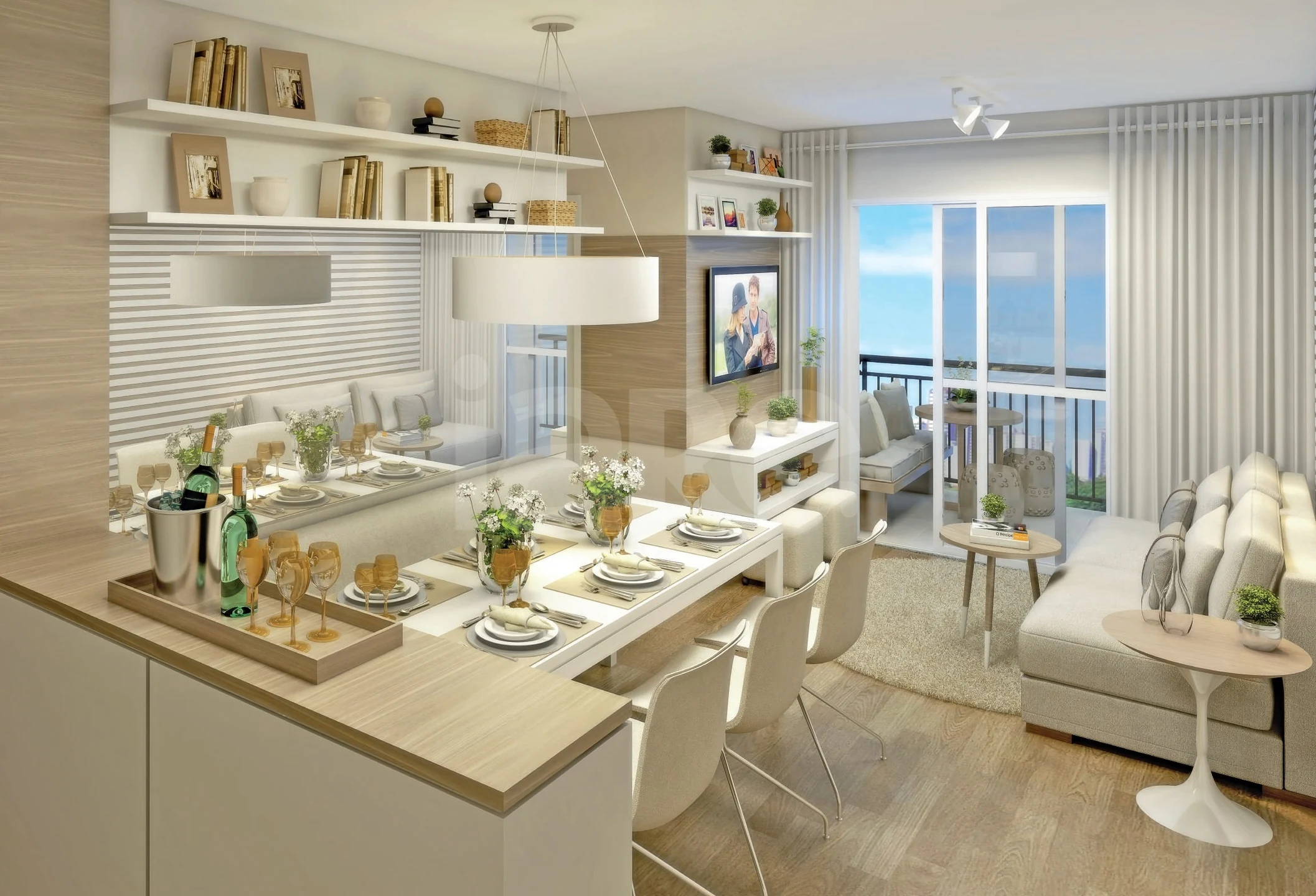 Giro Tatuapé - Apartamento com 50,27 m², em Tatuapé — foto 2