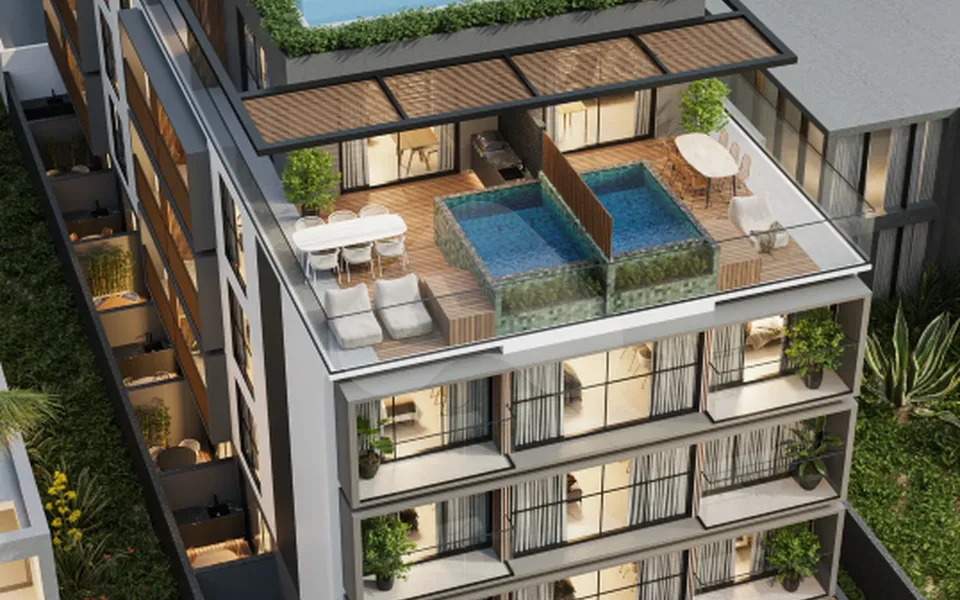 Restinga - Garden com 24,81 m², em Jardim Oceania — foto 3