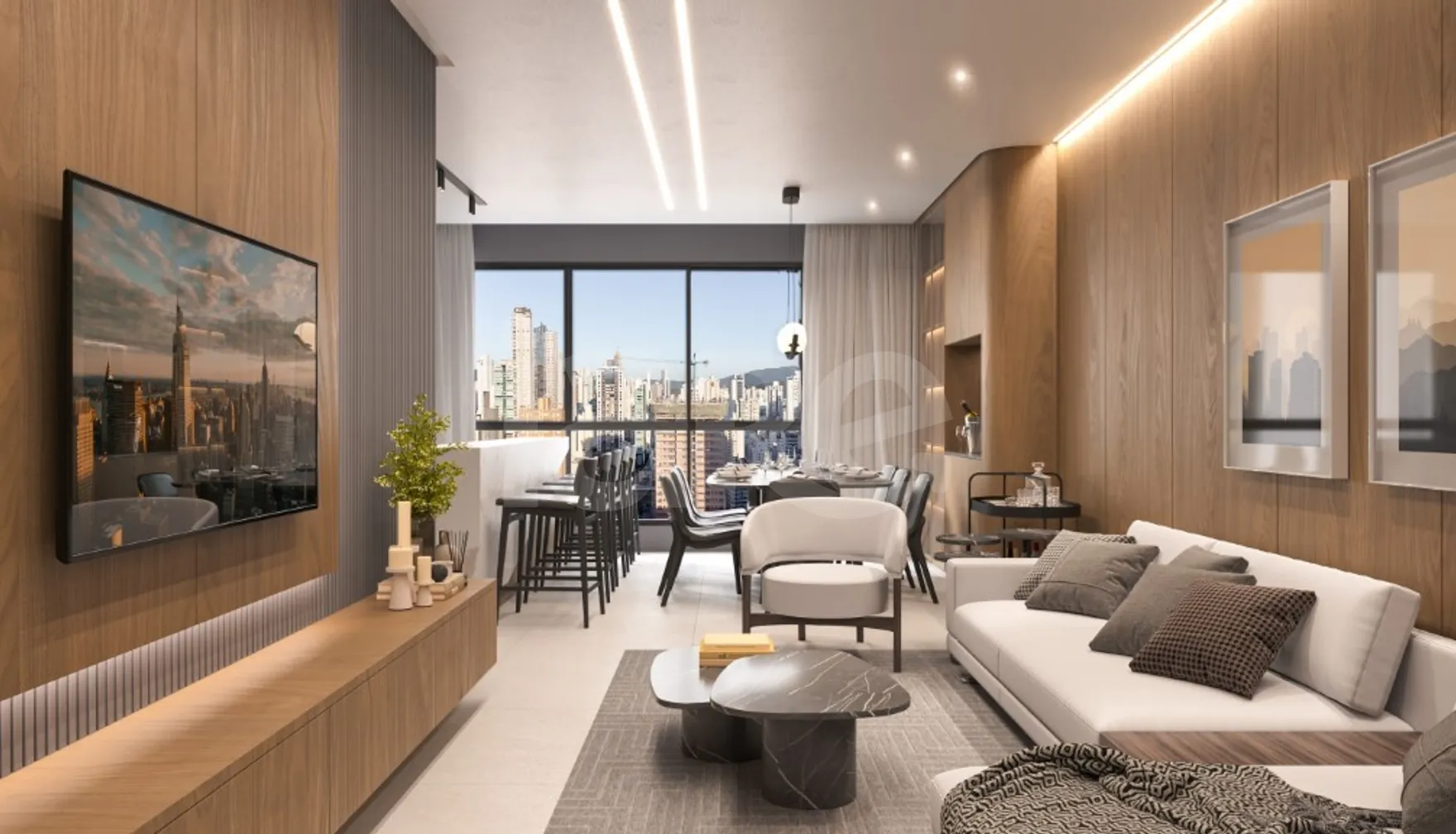 Newport Beach - Apartamento com 251,48 m², em Centro — foto 5
