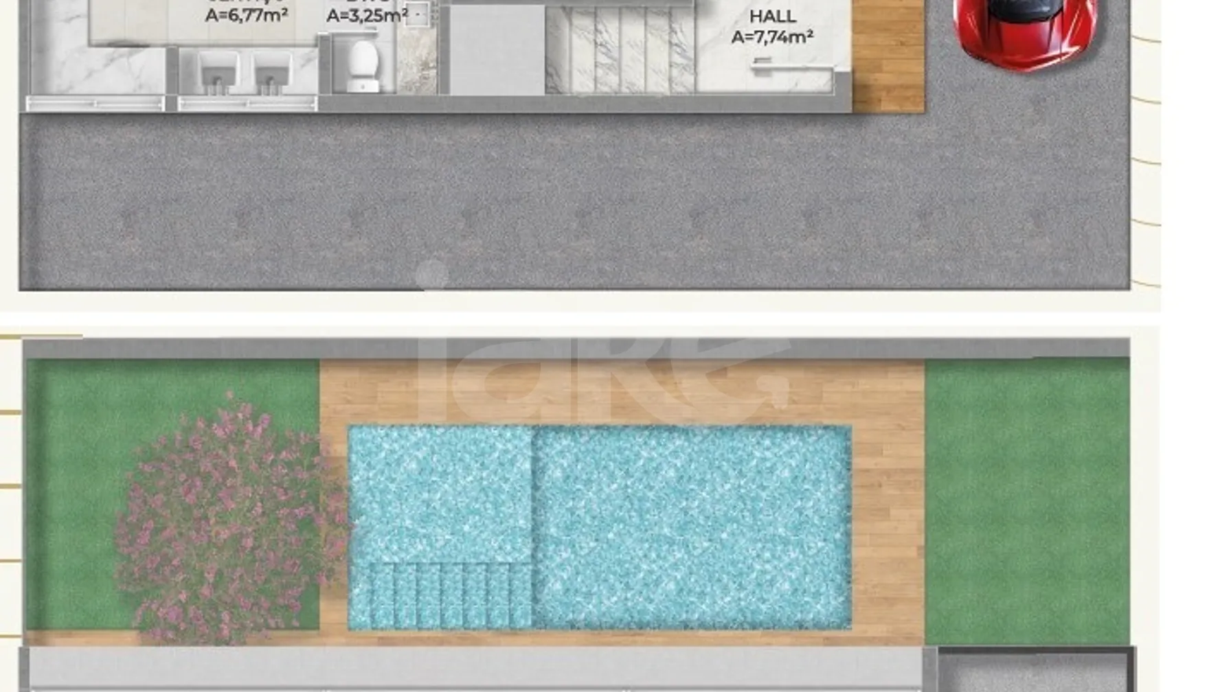 Planta — Casa em Condomínio 298,89 m²