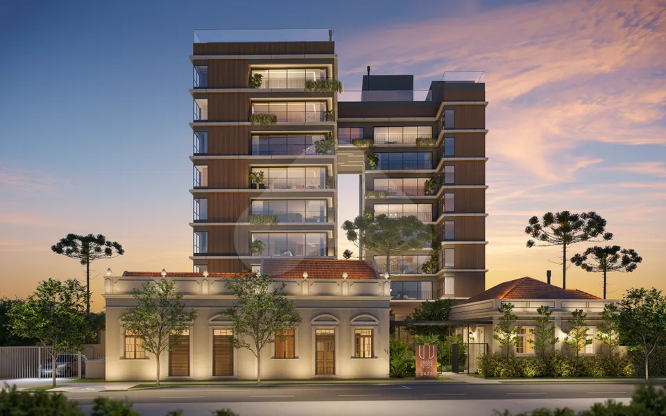 Grand Lodge Batel - Apartamento com 120,53 m², em Batel — foto 2