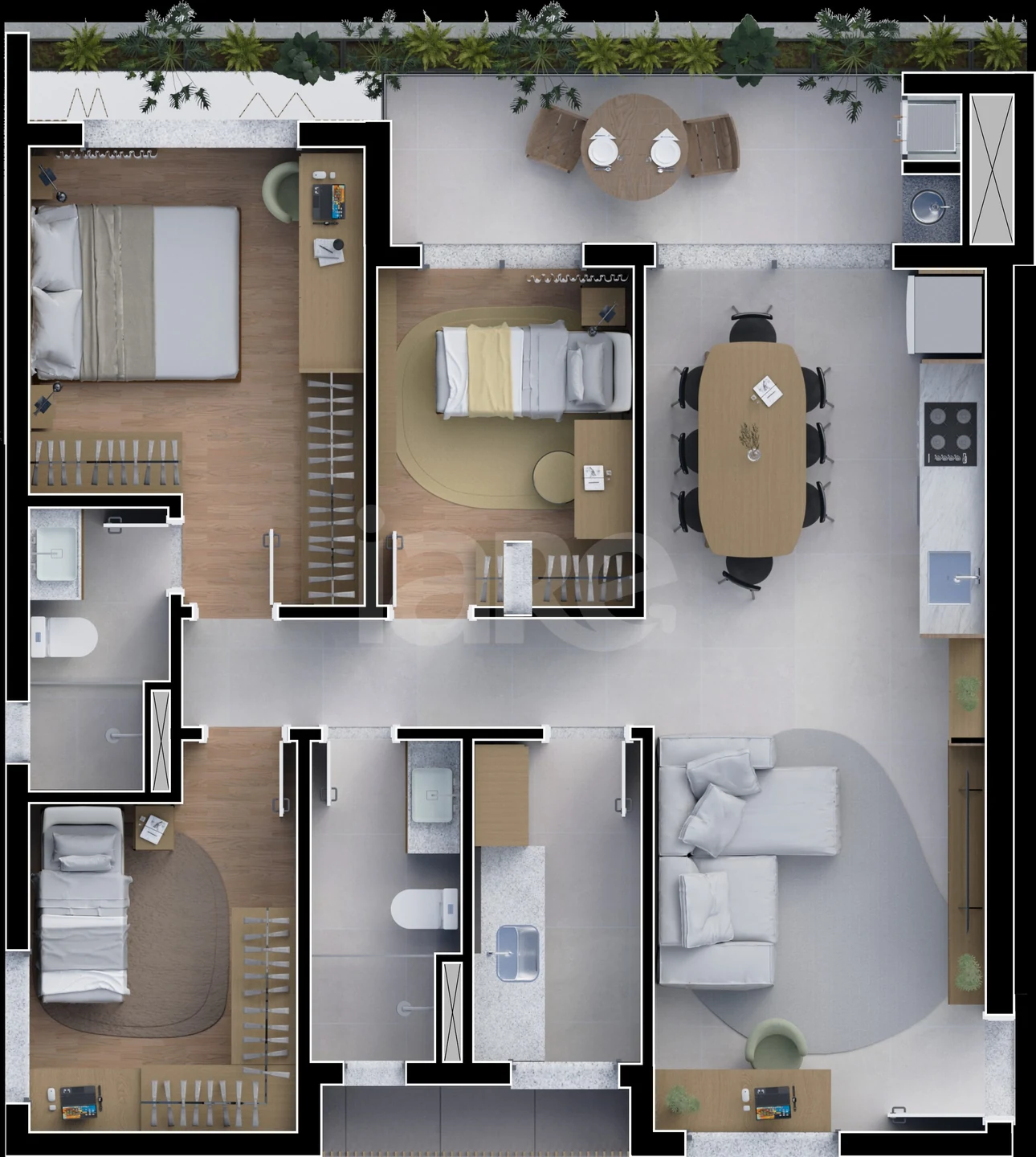 Planta — Unidade final 05