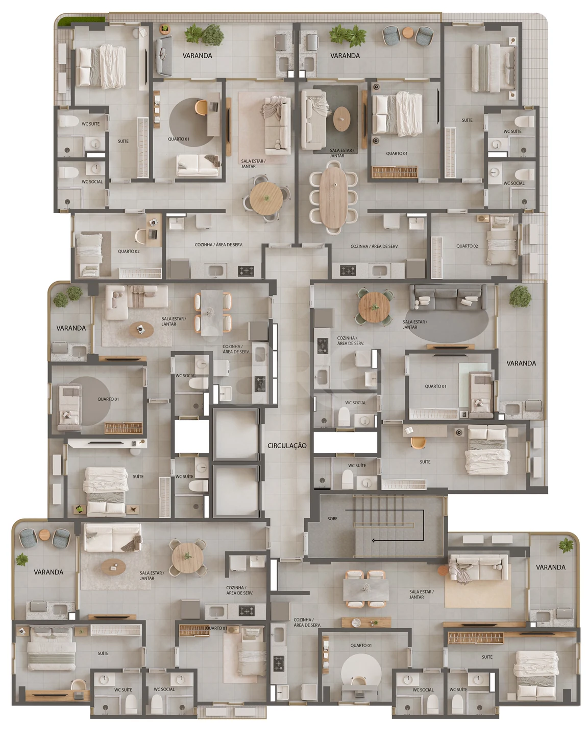 Planta — Pavimento 03
