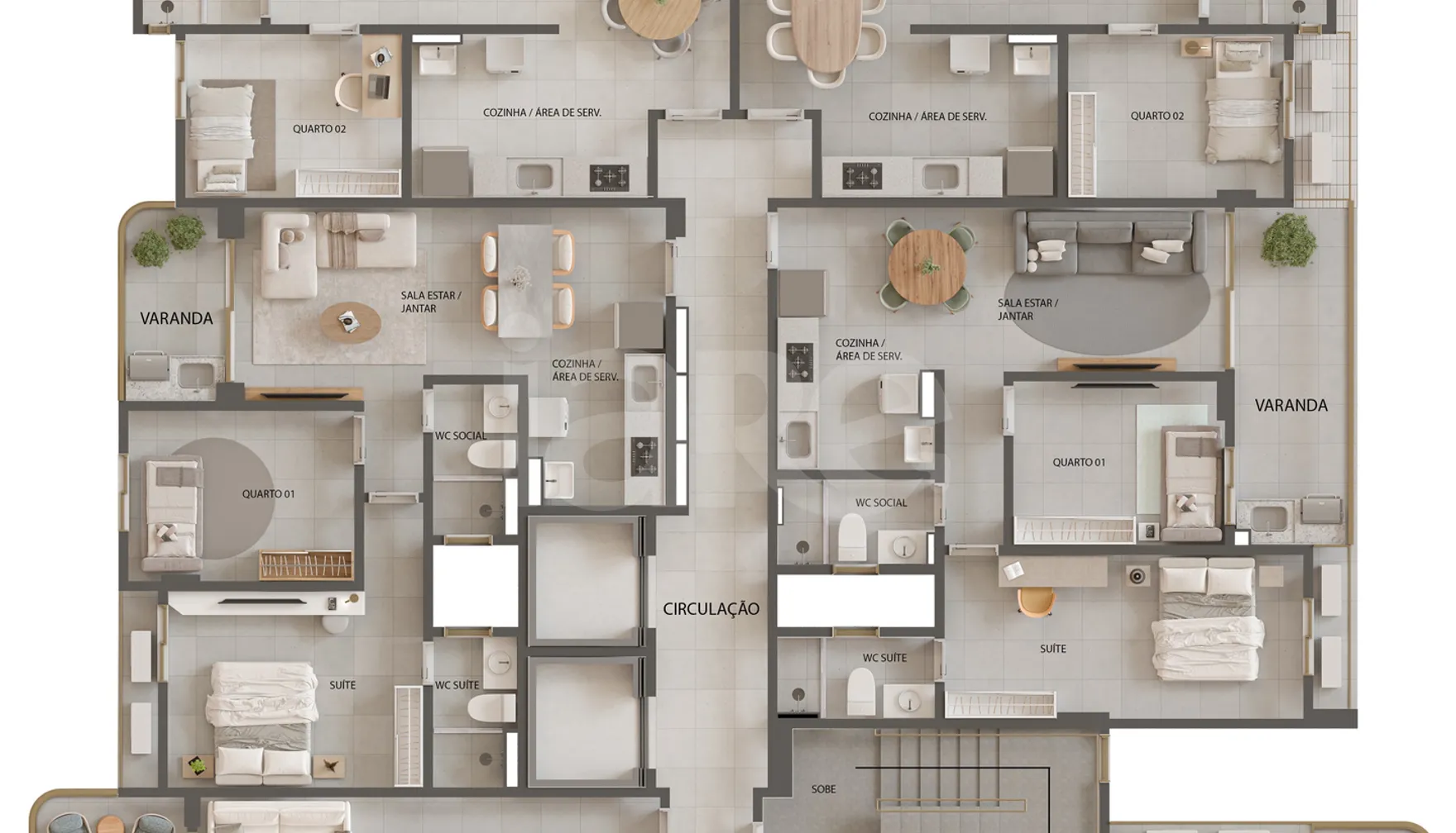 Planta — Pavimento 03