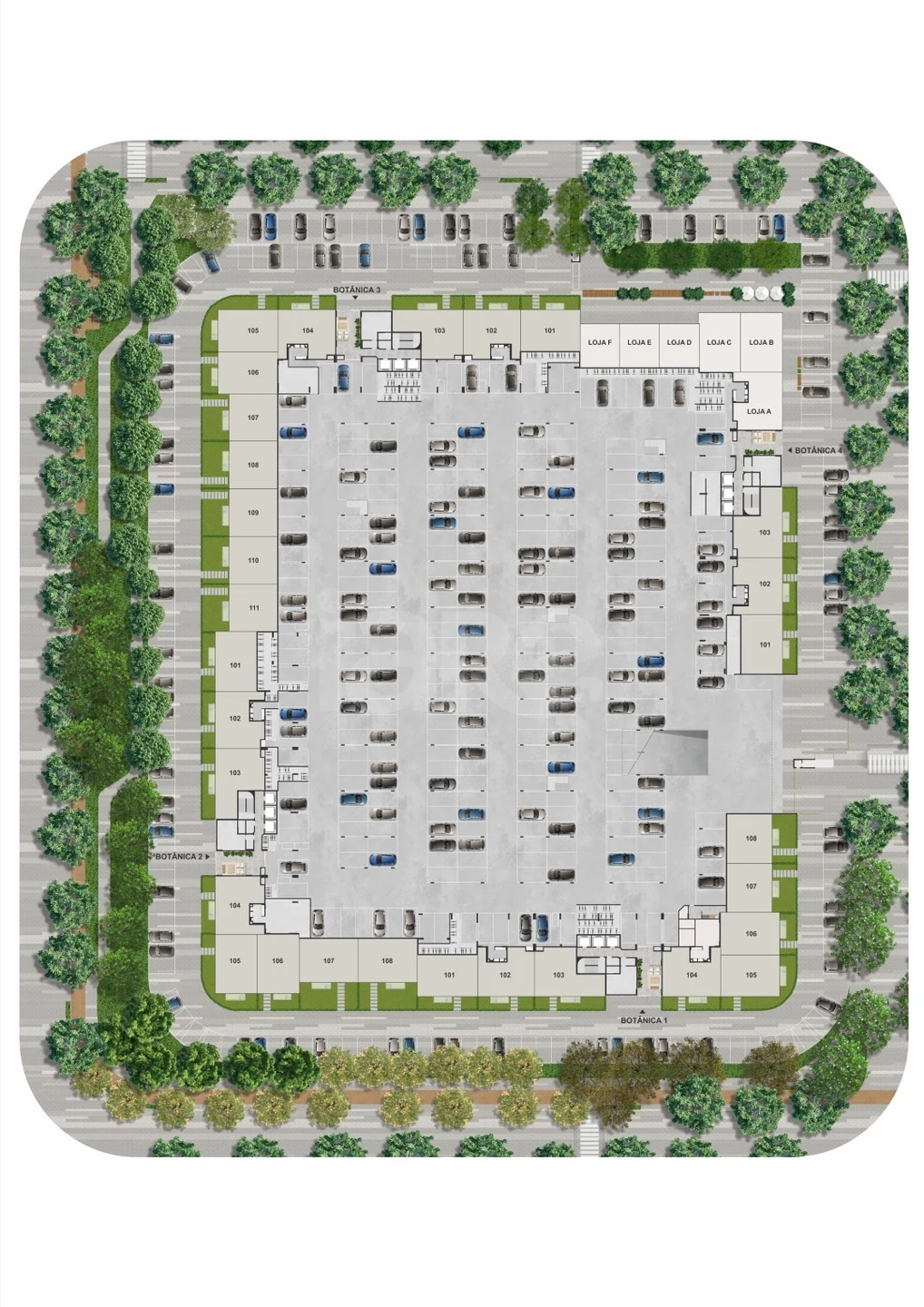 Planta — Pavimento térreo