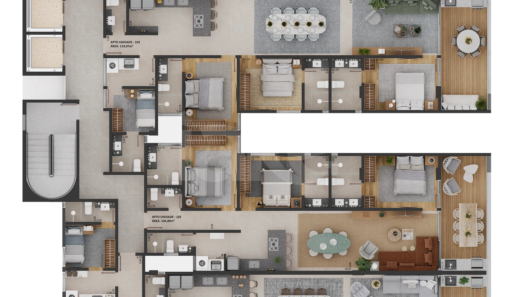 Planta — Pavimento 1