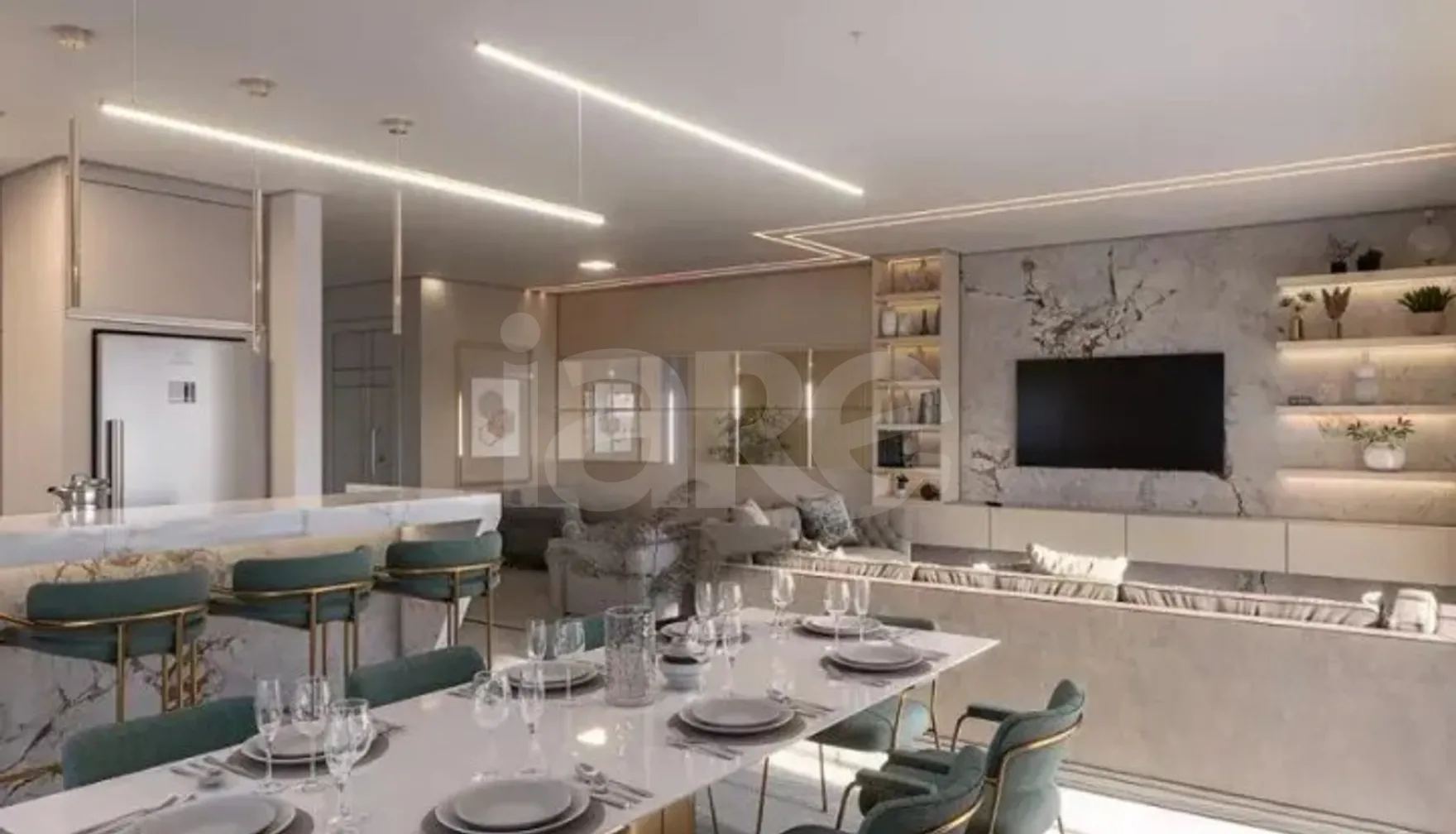 Lúcia Scheller - Apartamento com 185 m², em Meia Praia — foto 2