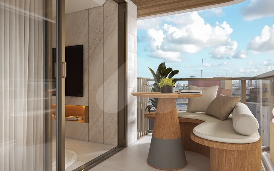 Porto Ondina - Apartamento com 67,36 m², em Intermares — foto 7