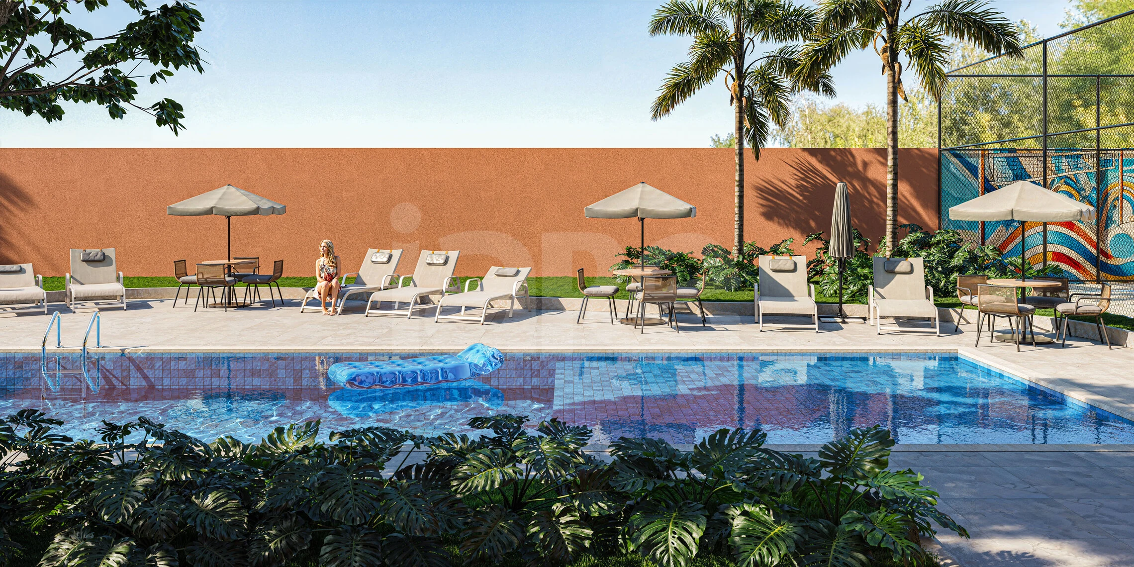 Rubi Condomínio Clube - Apartamento com 42 m², em Jardim Vila Galvão — foto 10