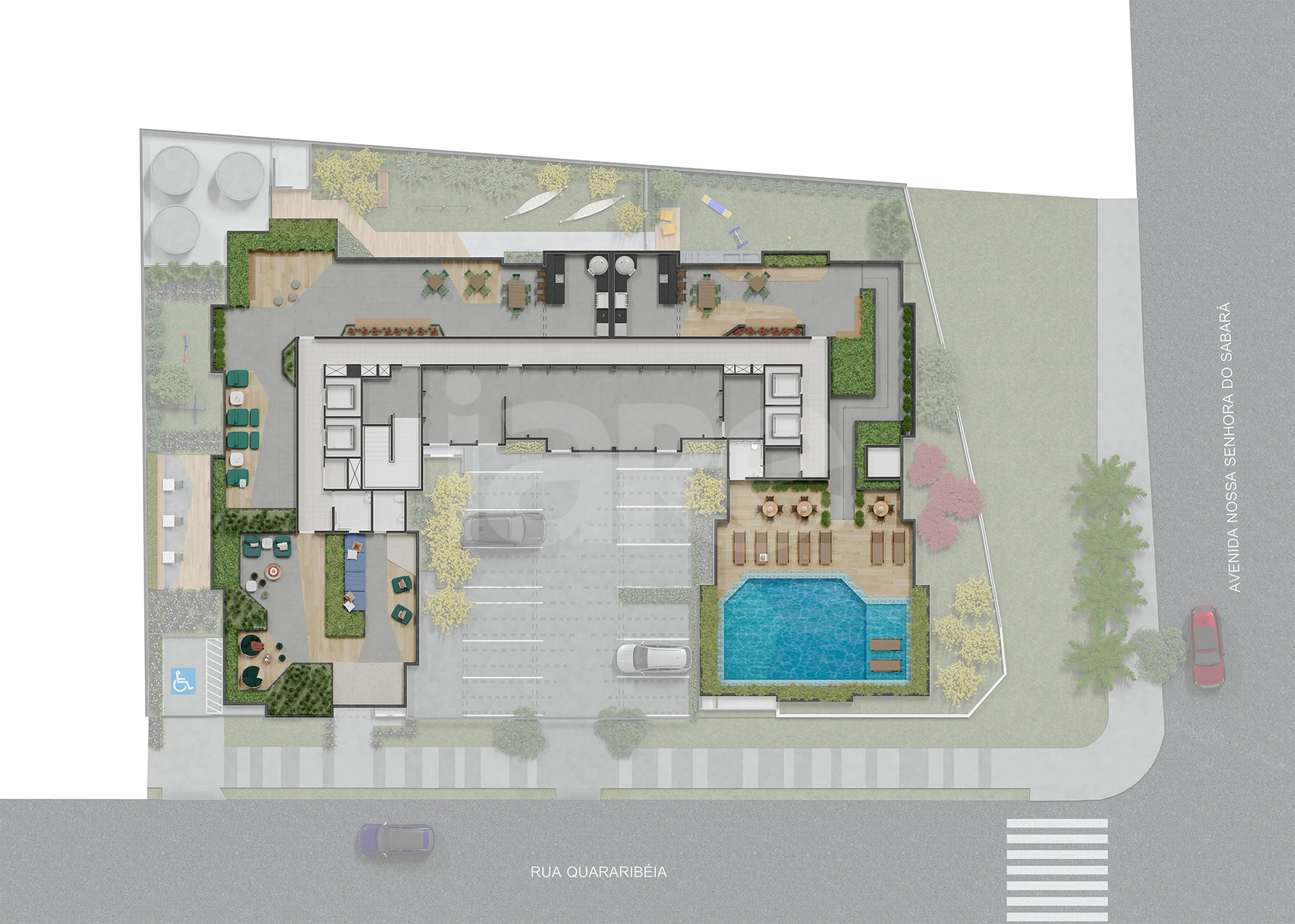 Planta — Pavimento rooftop