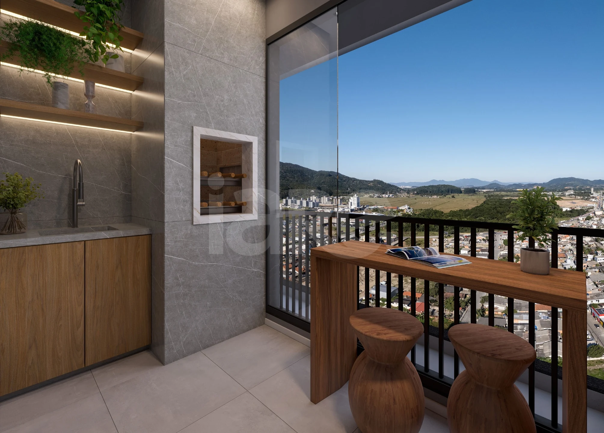 Square - Apartamento com 82,25 m², em Perequê — foto 6