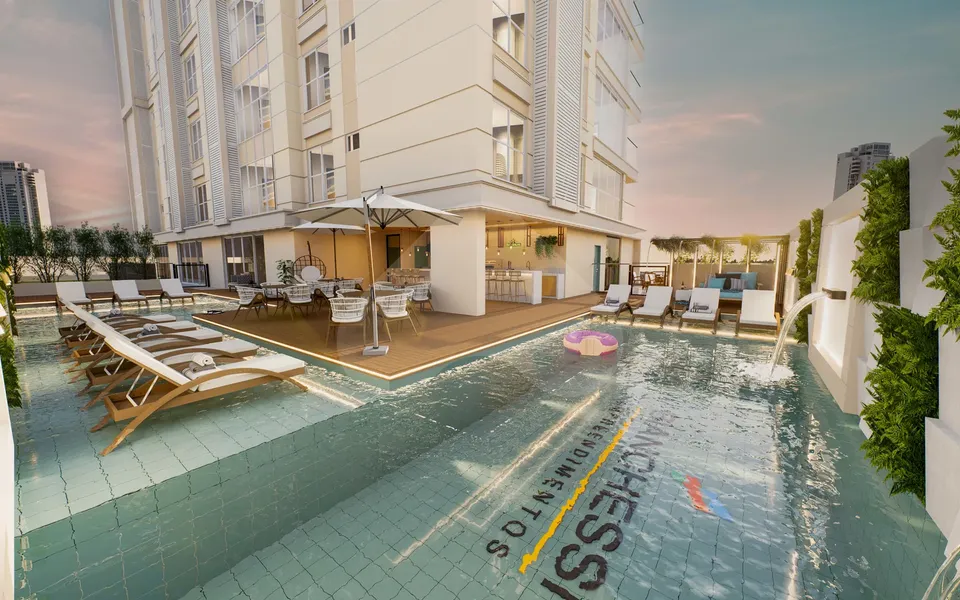 Skypark Tower - Apartamento com 54 m², em Perequê — foto 8
