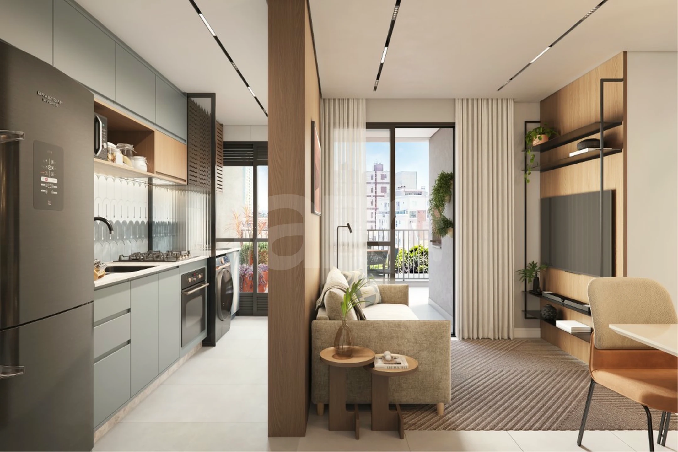 Dot - Studio com 29,6 m², em Capão Raso — foto 4