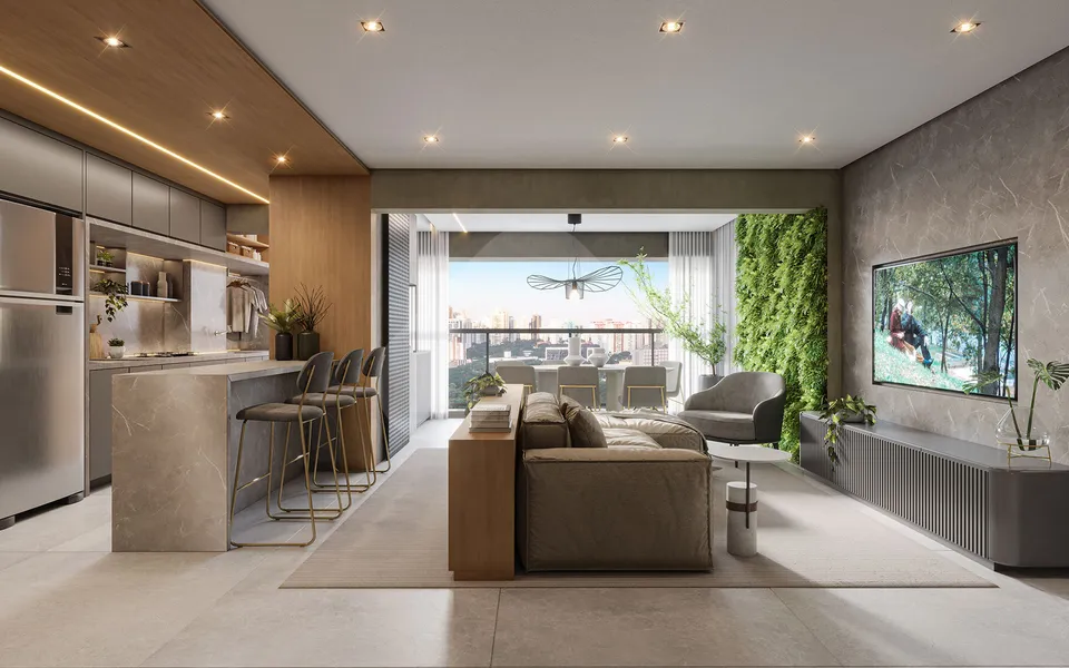 Led Vila - Apartamento com 87,32 m², em Vila Madalena — foto 3