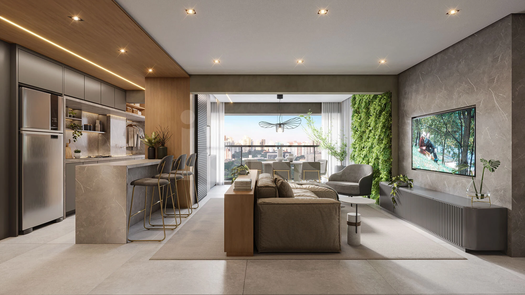Led Vila - Apartamento com 87,32 m², em Vila Madalena — foto 3