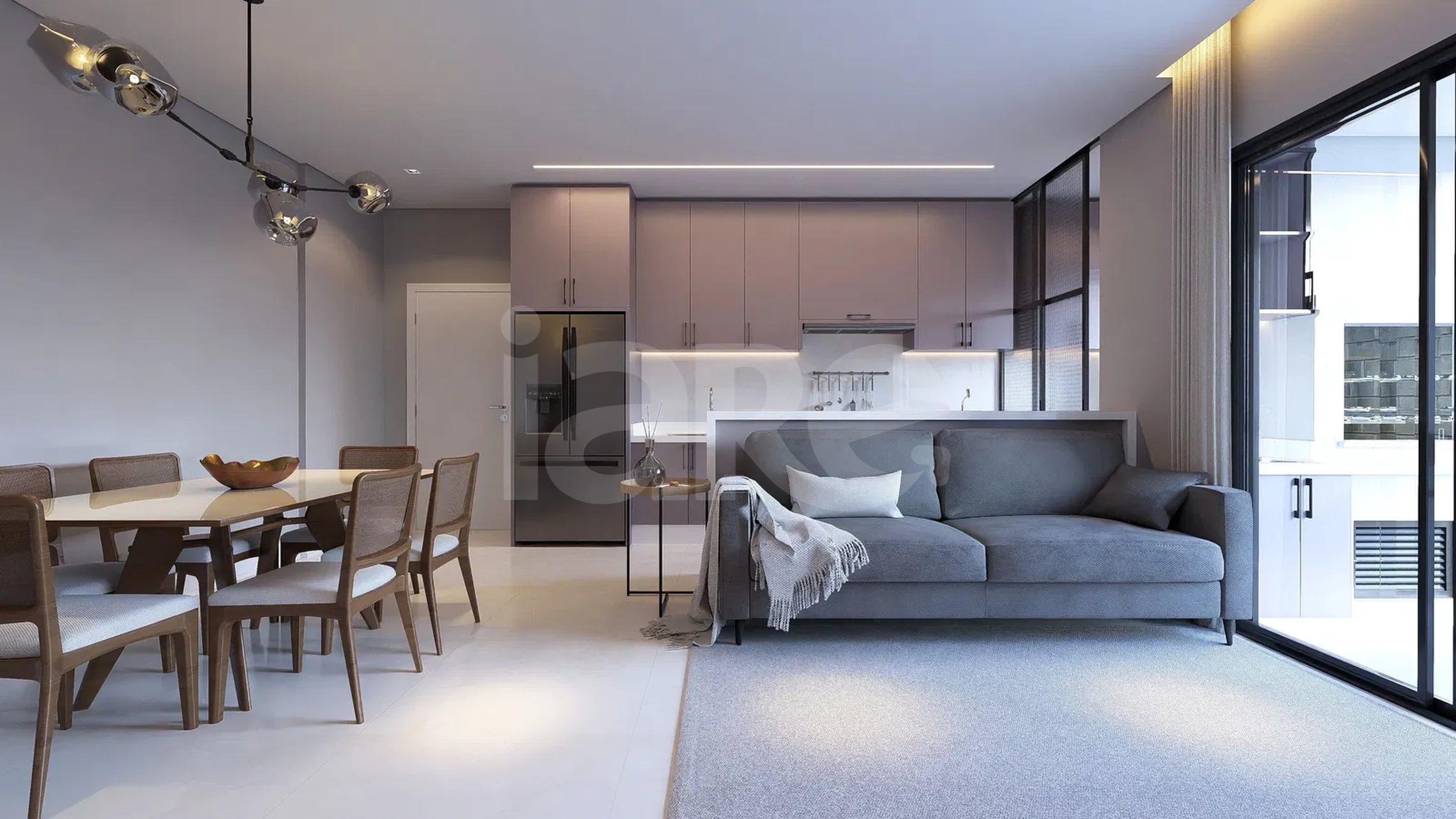 Yosemite Residence - Apartamento com 68,7 m², em Morretes — foto 2
