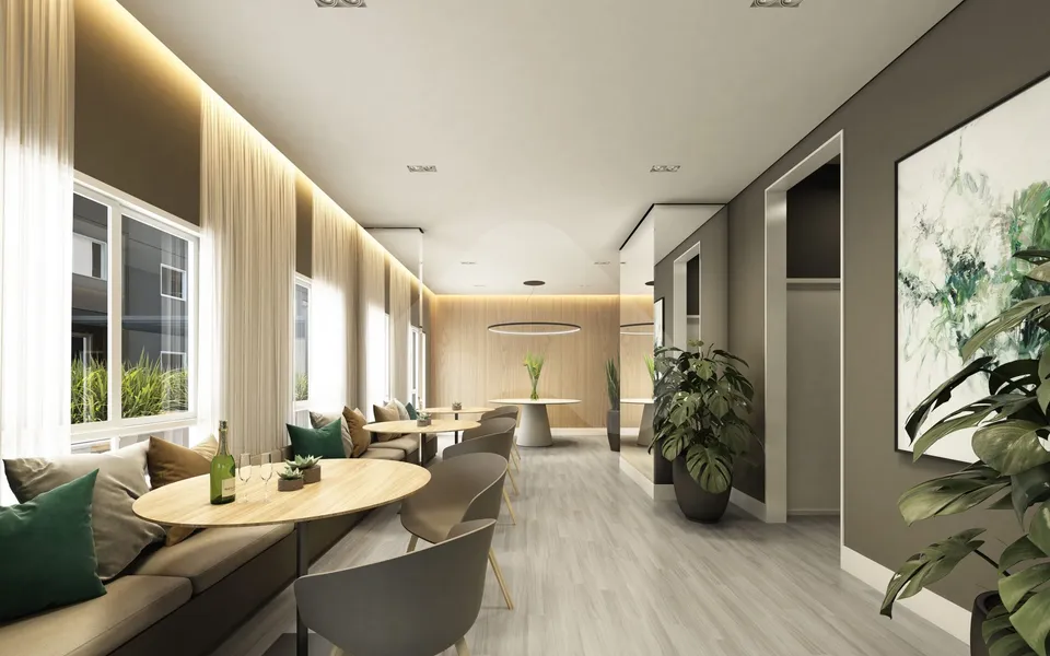 Vista Parque Clube II - Apartamento com 45 m², em Parque Assunção — foto 5