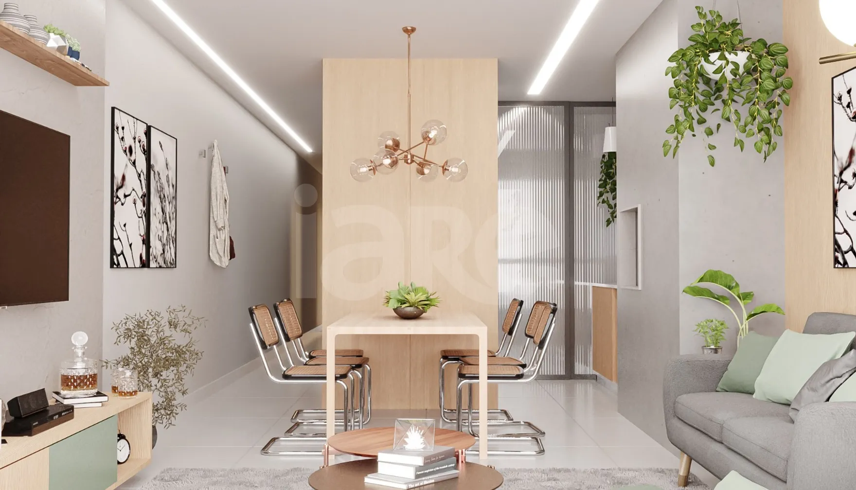 Los Angeles - Apartamento com 101,75 m², em Centro — foto 2